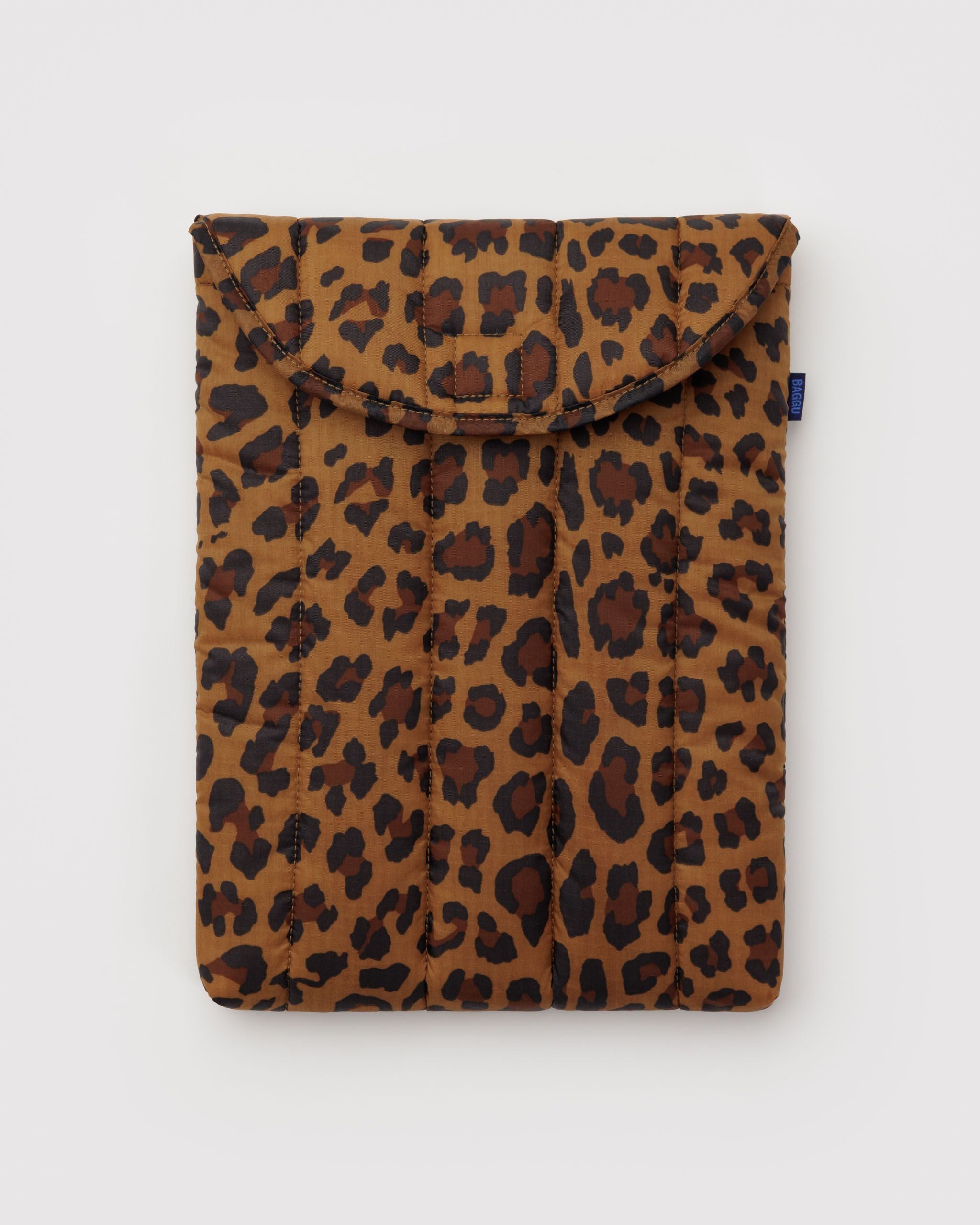 Puffy Laptop Sleeve 13"/14" - Leopard - Travel Ready