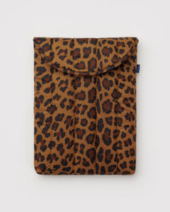 Puffy Laptop Sleeve 13"/14" - Leopard - Travel Ready