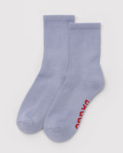 Ribbed Sock - Mist - Daily Scent
