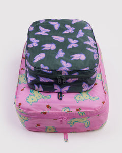 Large Packing Cube Set - Spring Animals - Travel Ready