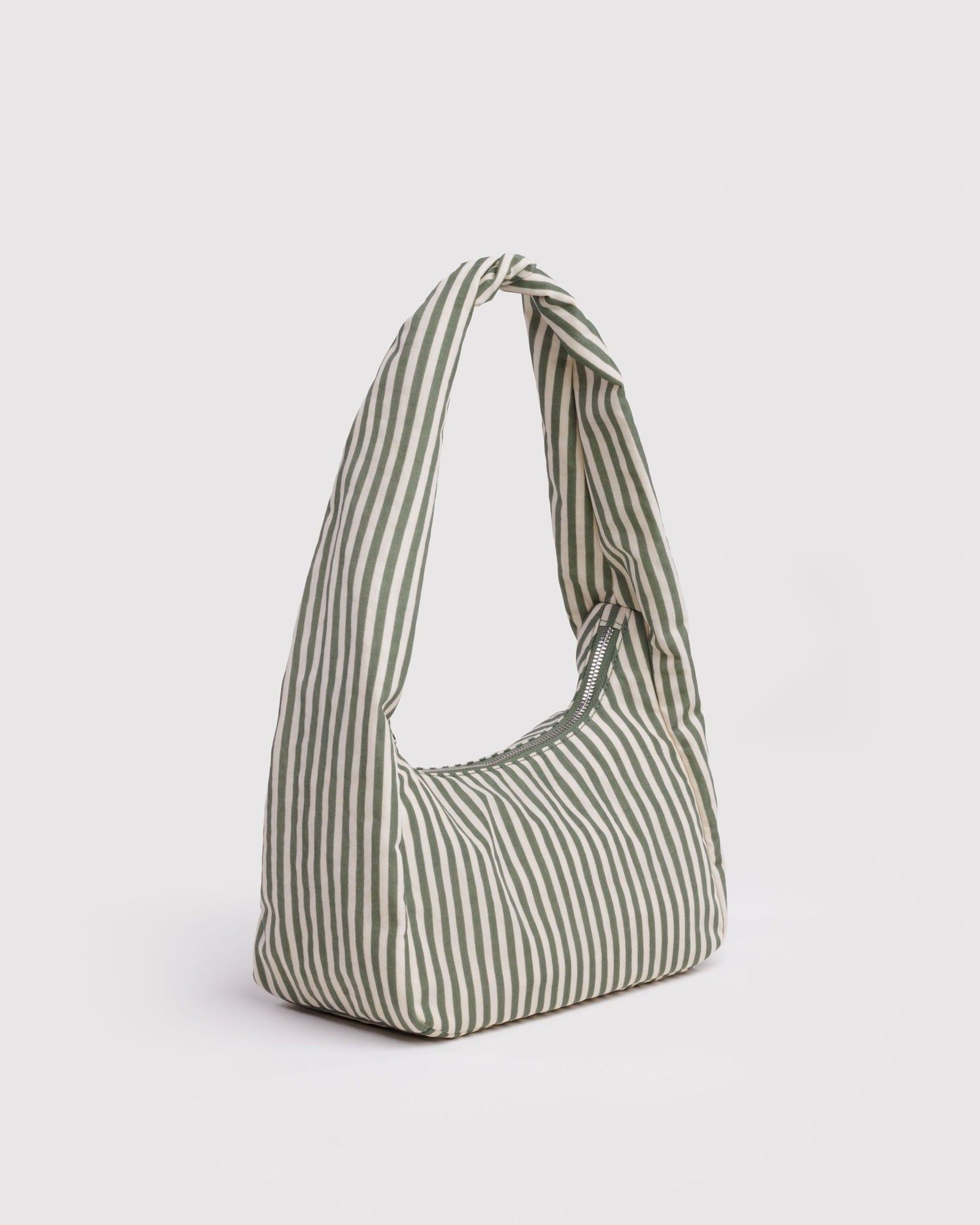 Small Nylon Meringue Bag - Sage Stripe - Ready Carry