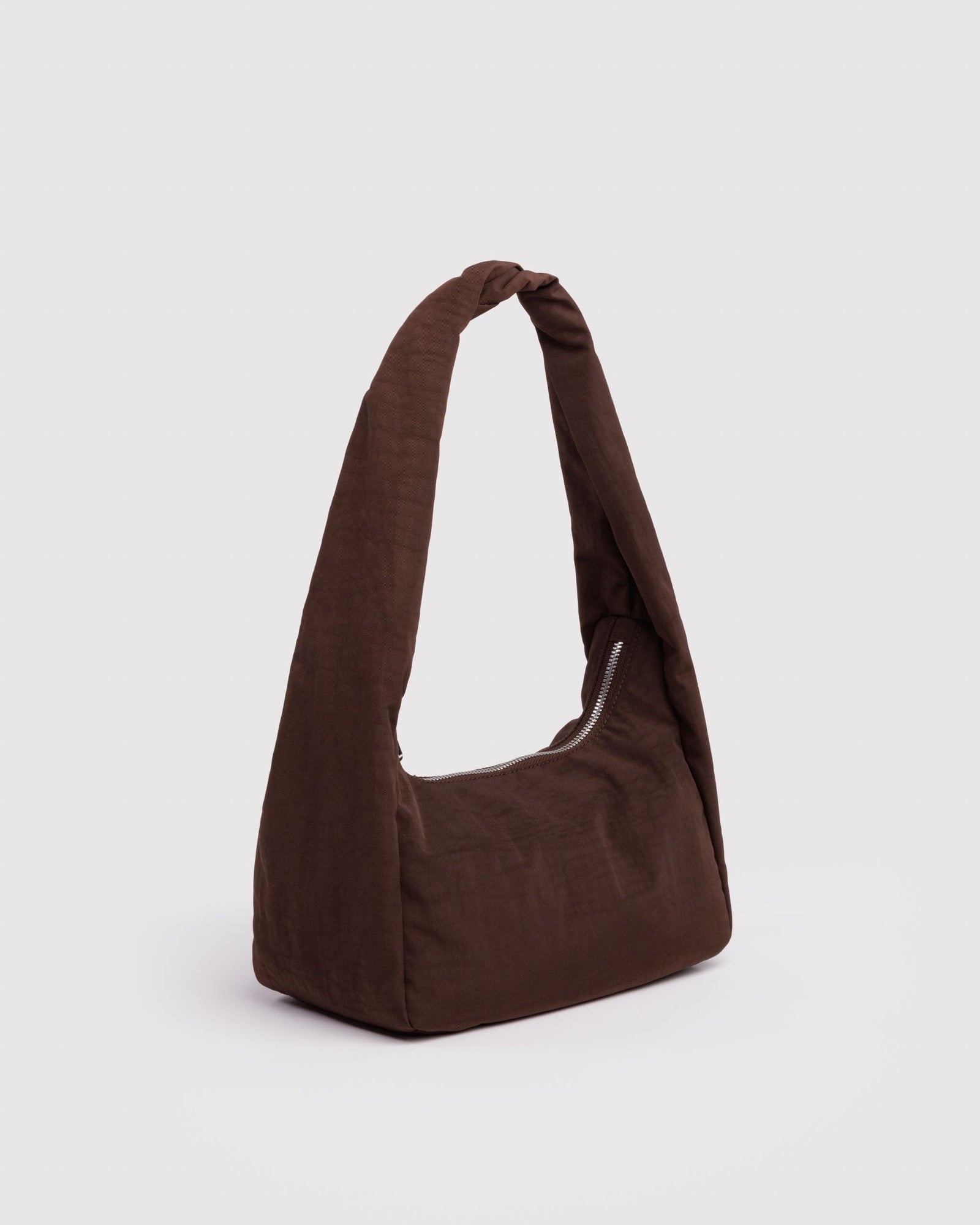 Small Nylon Meringue Bag - Coffee - Easy Store
