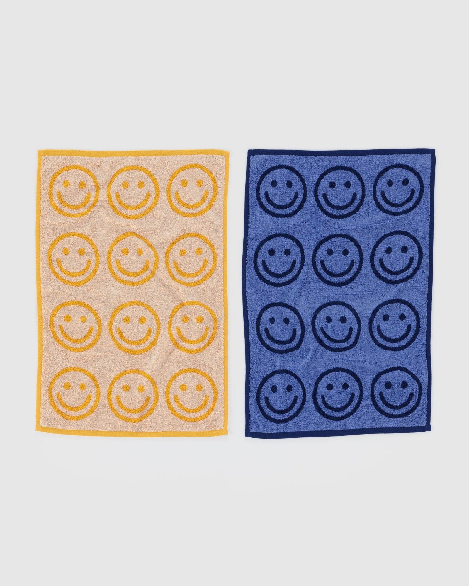 Hand Towel Set of 2 - Happy Blue Marigold - Ready Routine
