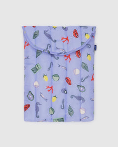 Puffy Laptop Sleeve 13"/14" - Sea Charms - Home Hold