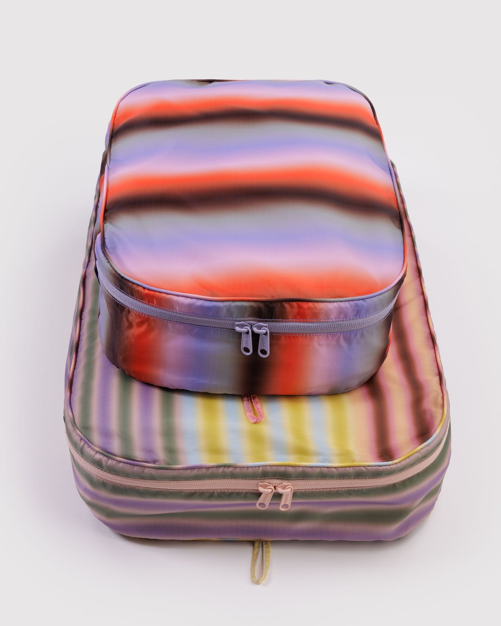 Large Packing Cube Set - Gradient Stripes - Travel Ready