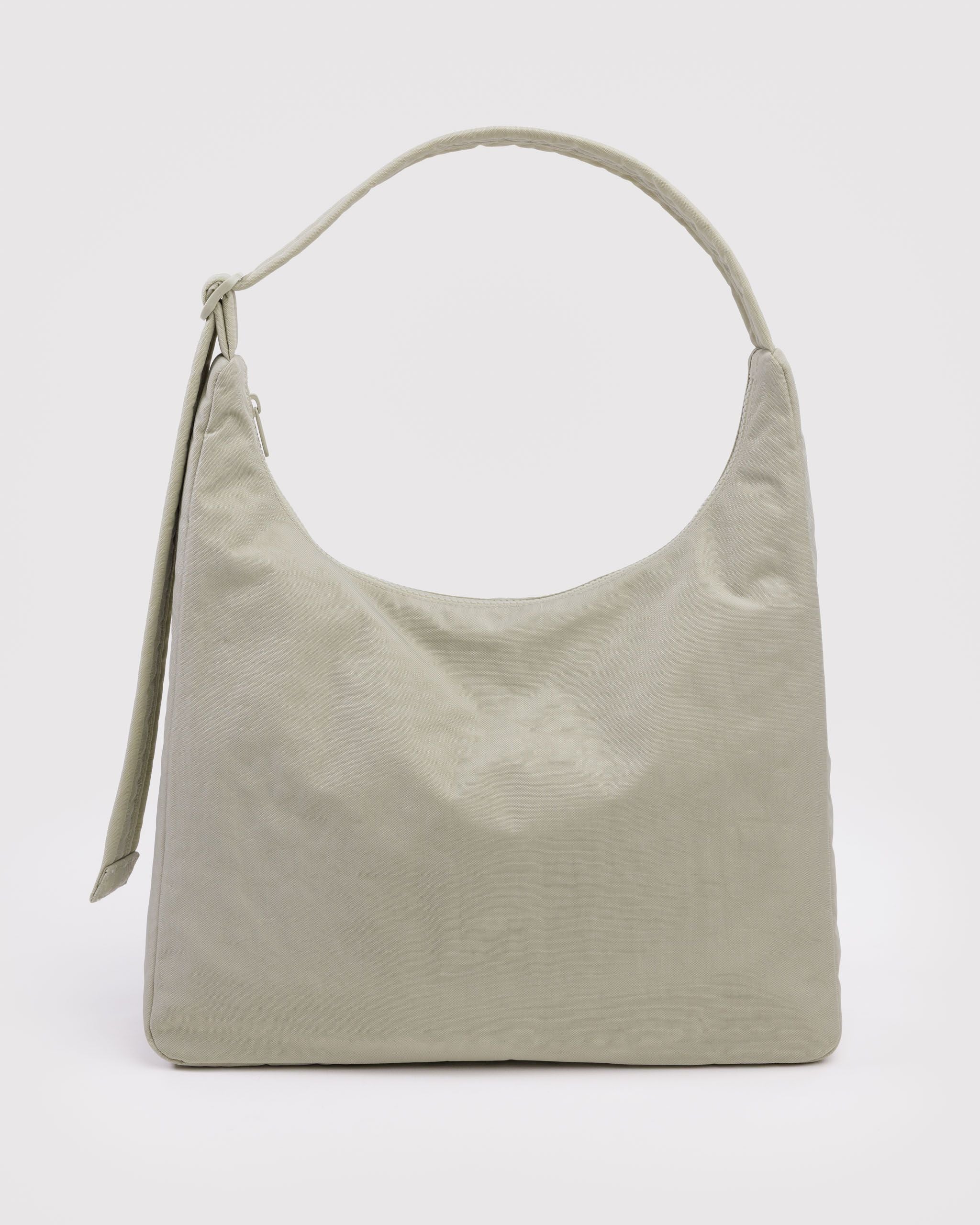 Nylon Shoulder Bag - Celadon - Easy Stow