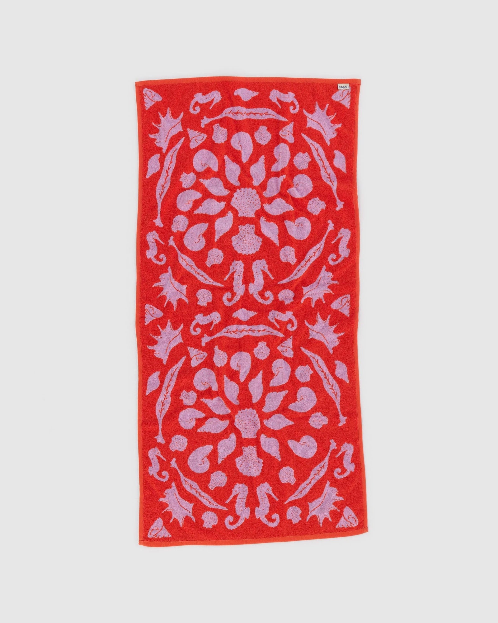 Bath Towel - Sea Shells - Travel Ready