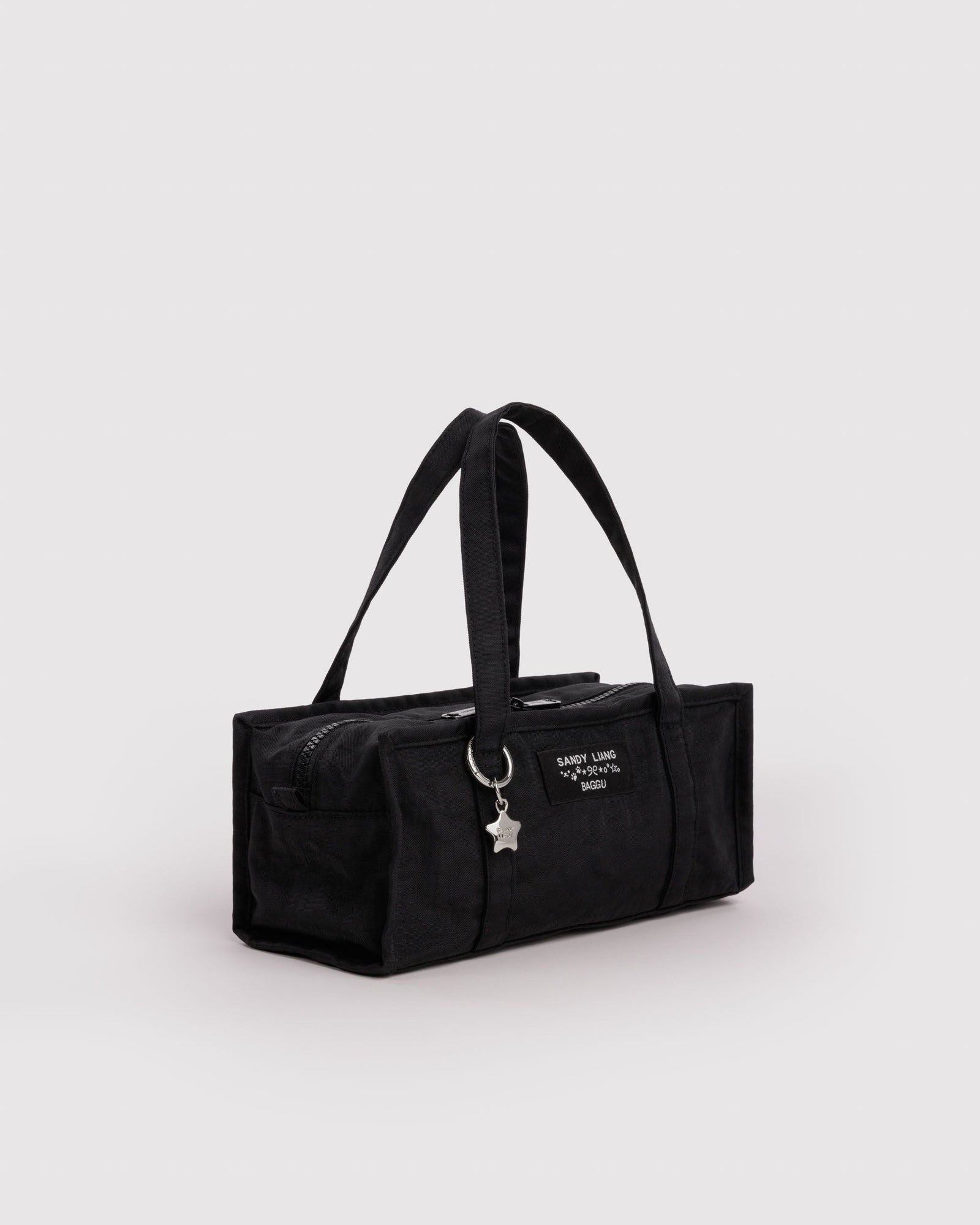 Mini Nylon Market Bag - Black - Travel Ready