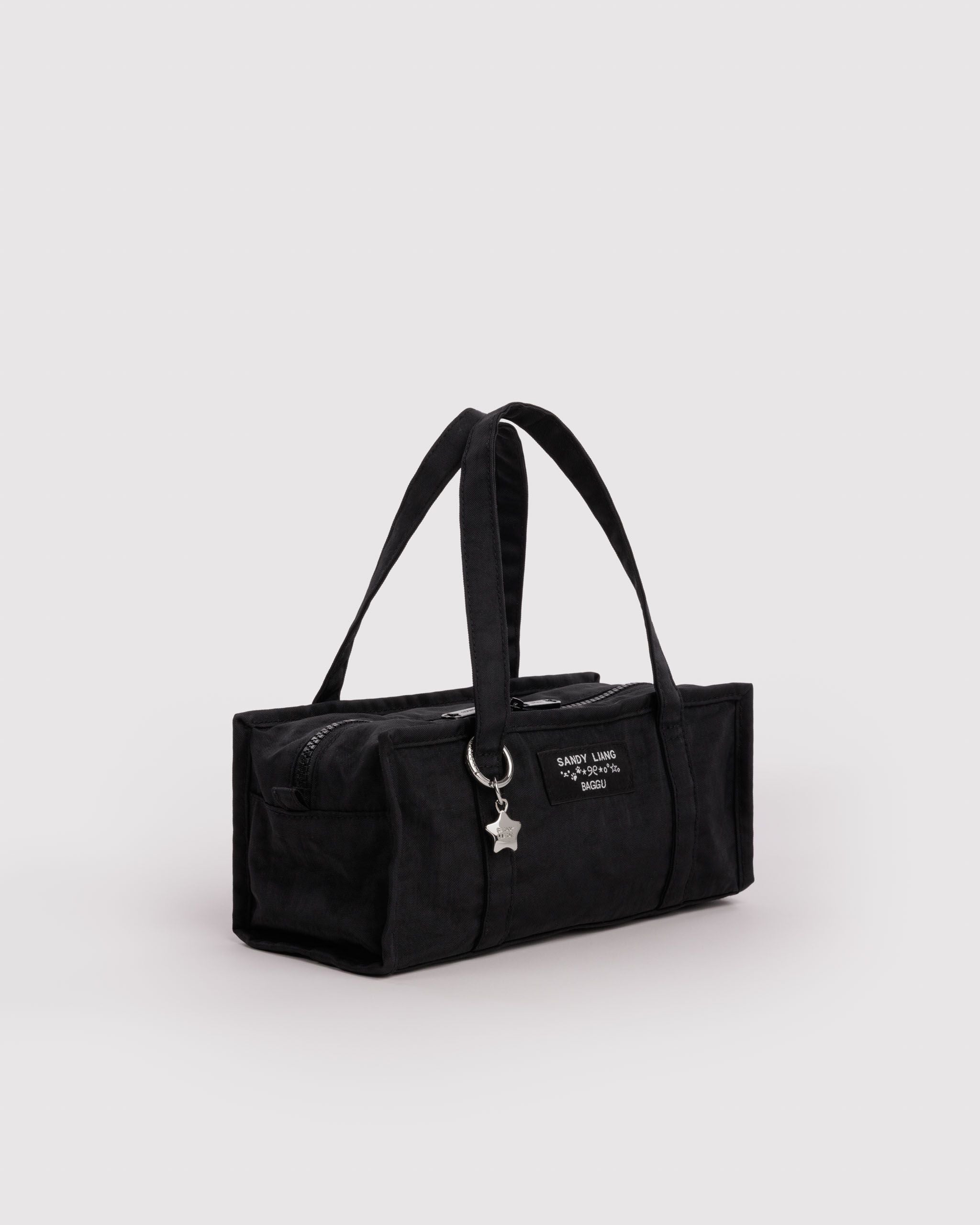 Mini Nylon Market Bag - Black - Travel Ready