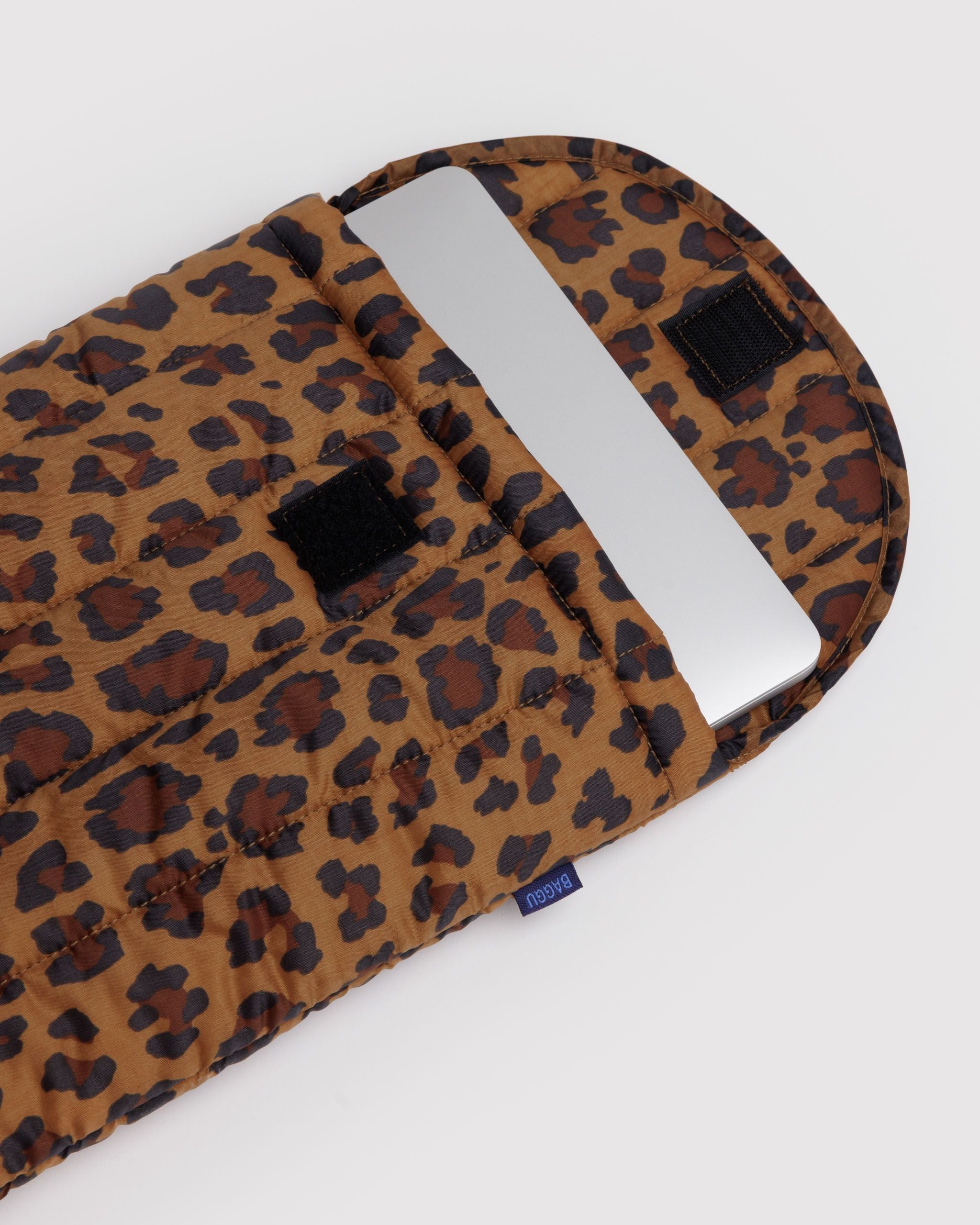 Puffy Laptop Sleeve 13"/14" - Leopard - Ready Carry