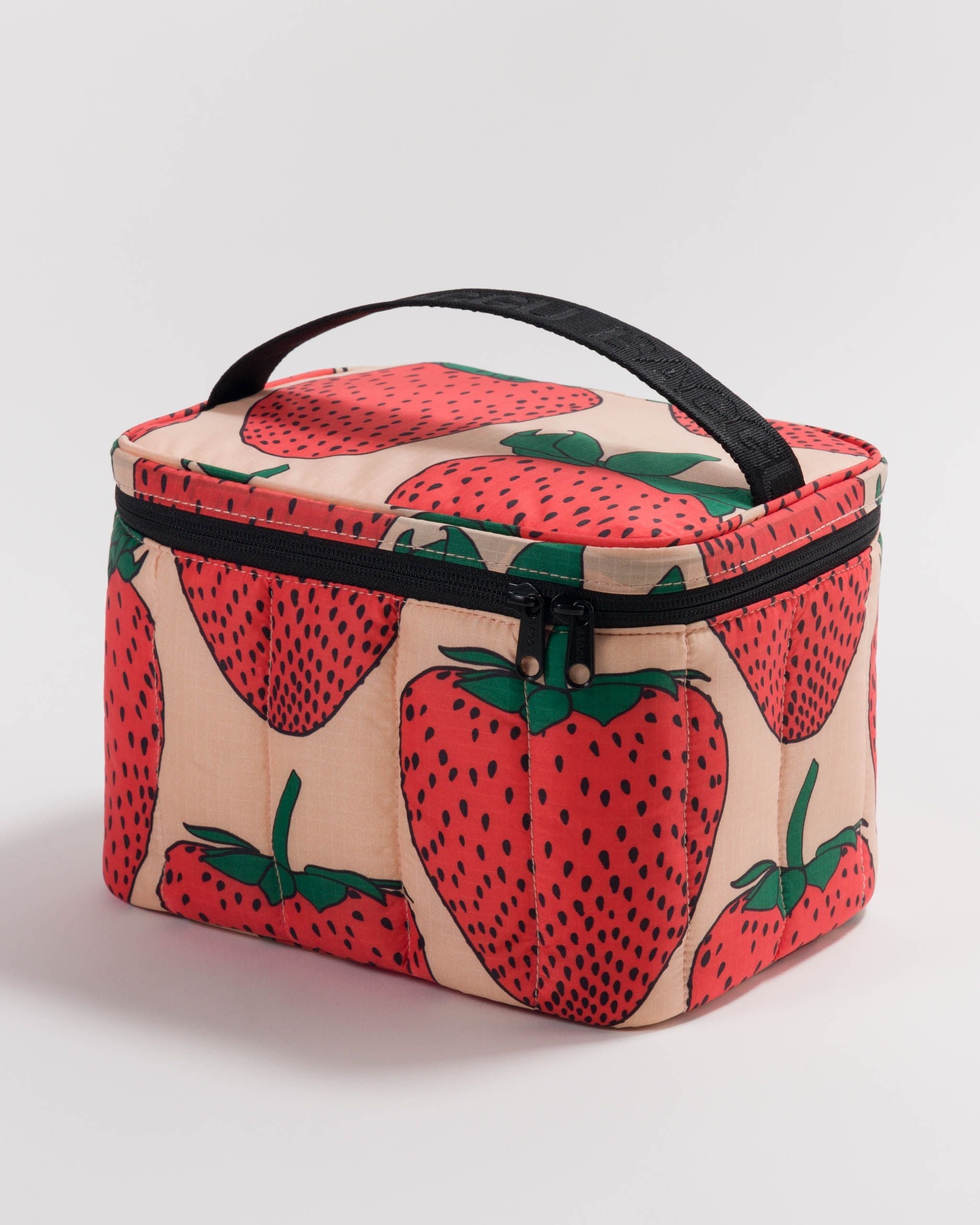 Puffy Lunch Bag - Strawberry - Travel Ready