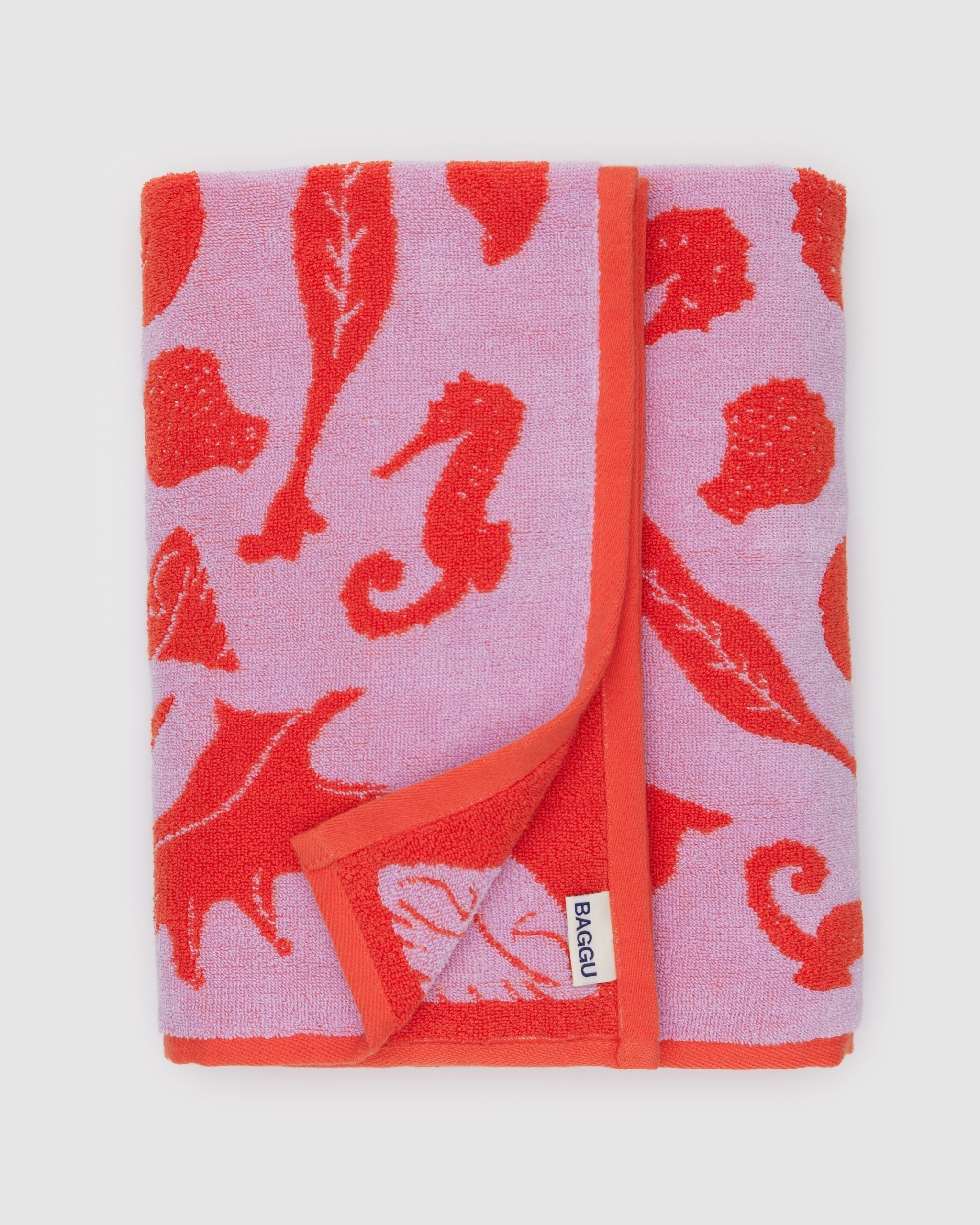 Bath Towel - Sea Shells - Travel Ready
