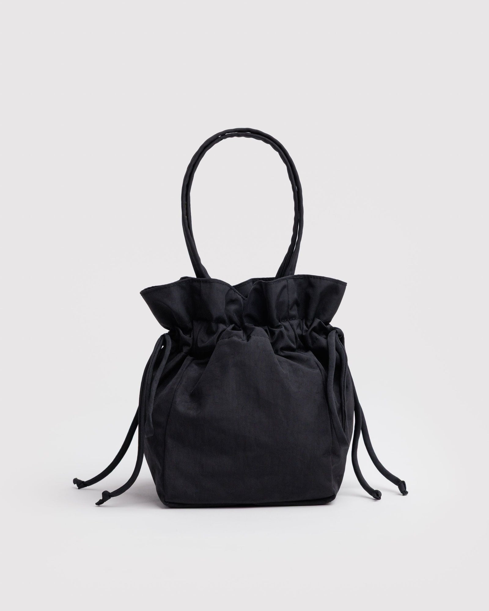 Nylon Drawstring Bag - Black - Home Hold