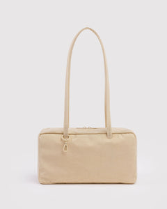 Nylon Bowler Bag - Custard - Travel Ready