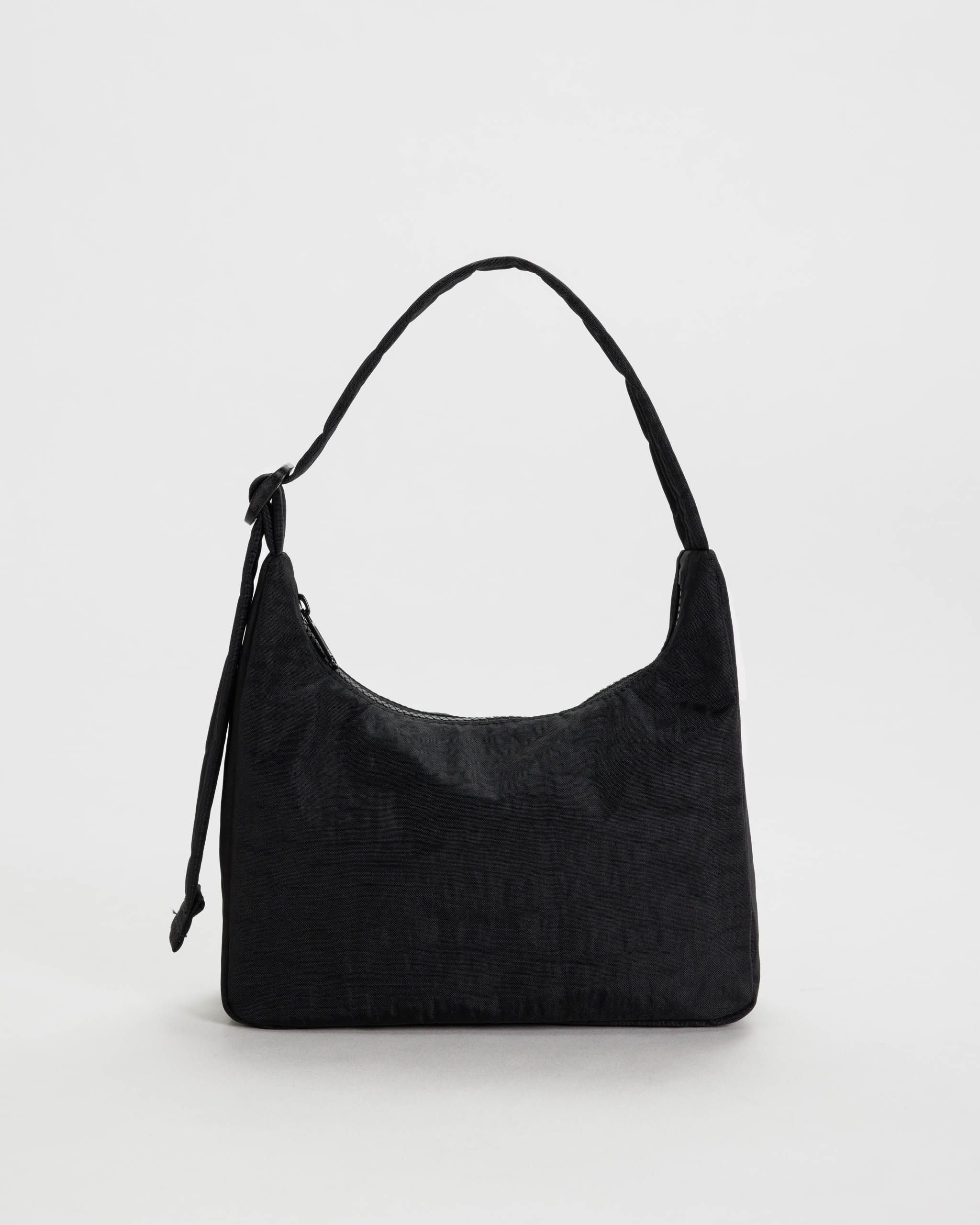 Mini Nylon Shoulder Bag - Black Key Leash - Daily Carry