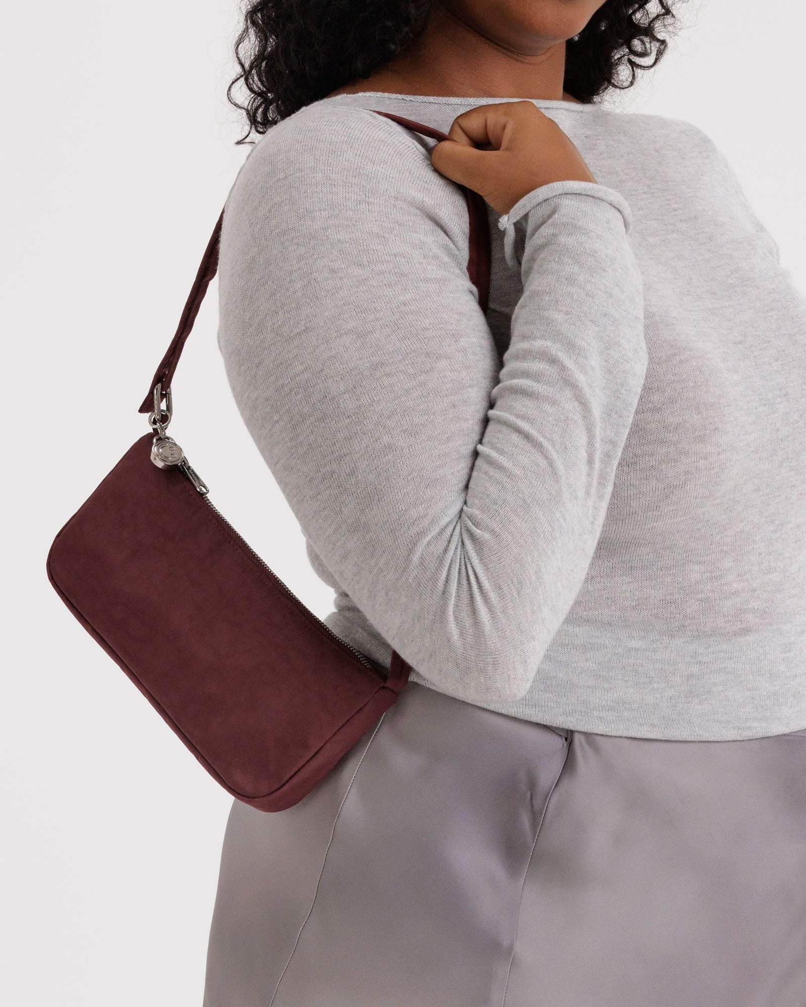 Nylon Pochette - Mahogany - Daily Carry