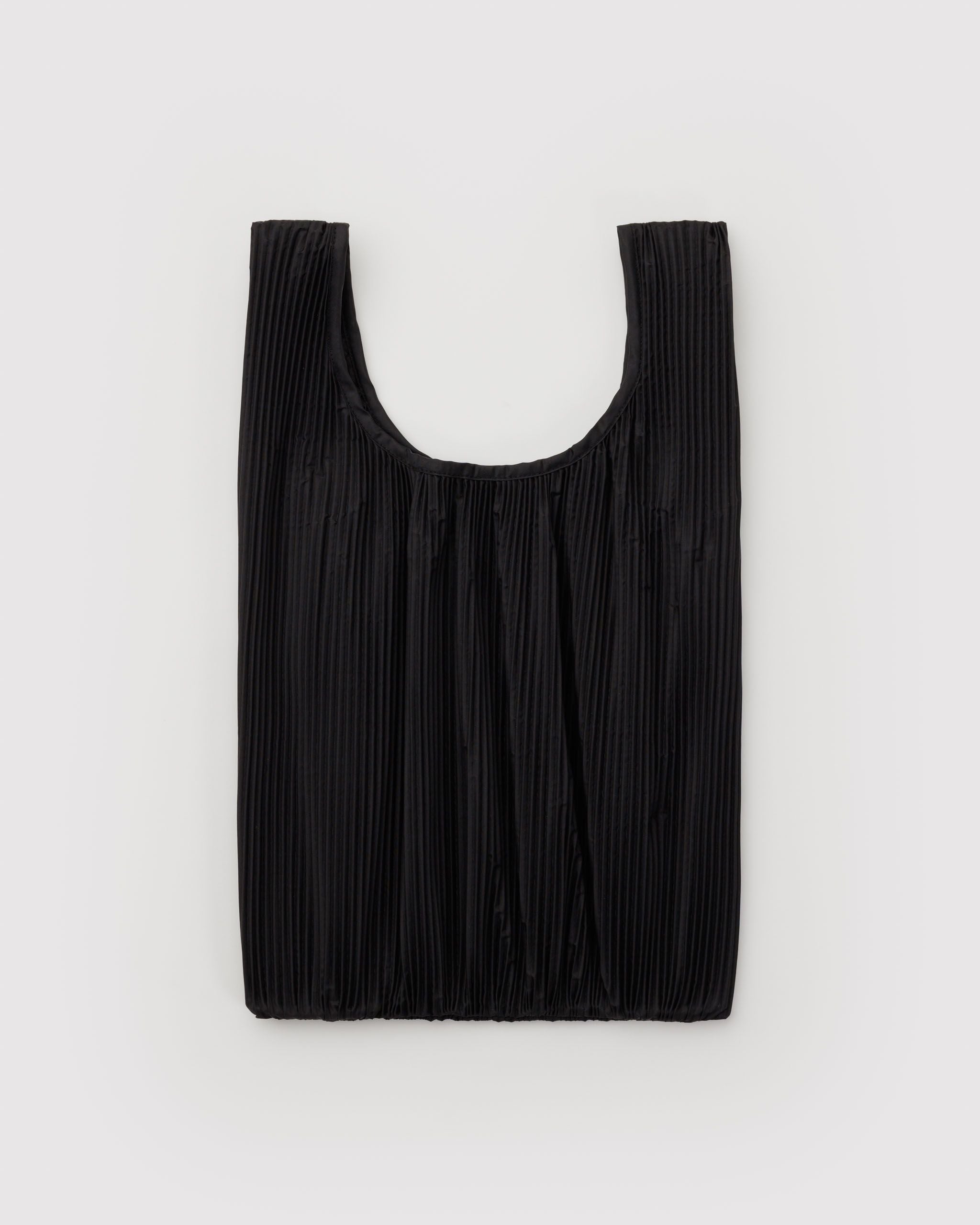 Pleated Baggu - Black - Simple Hold