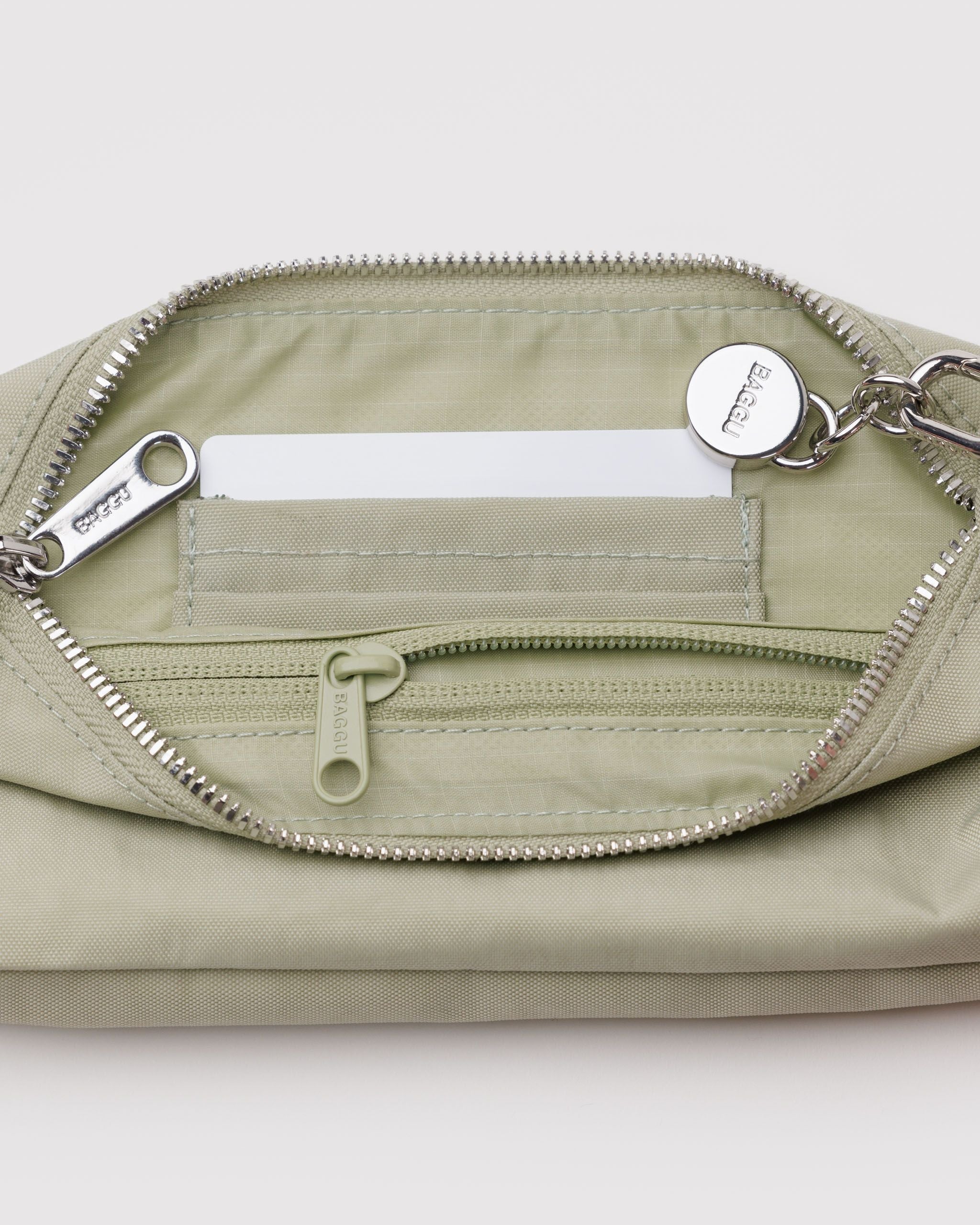Nylon Pochette - Celadon - Light Storage