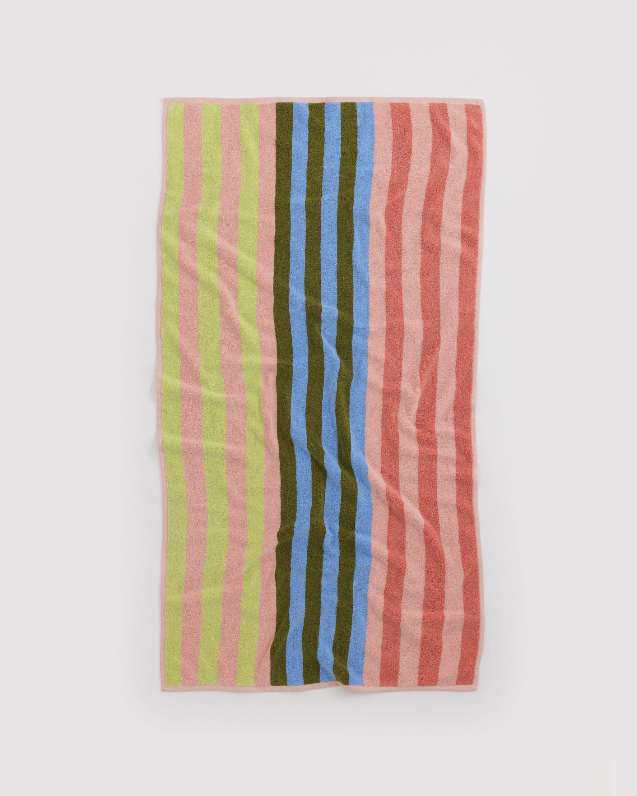 Bath Towel - Sherbet Stripe - Clean Setup