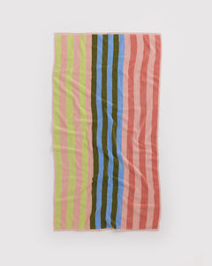 Bath Towel - Sherbet Stripe - Ready Carry