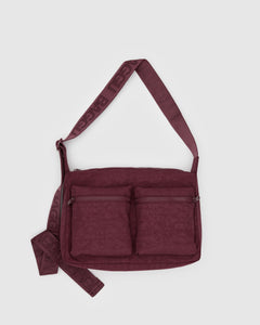 Medium Cargo Crossbody - Mahogany - Easy Stow