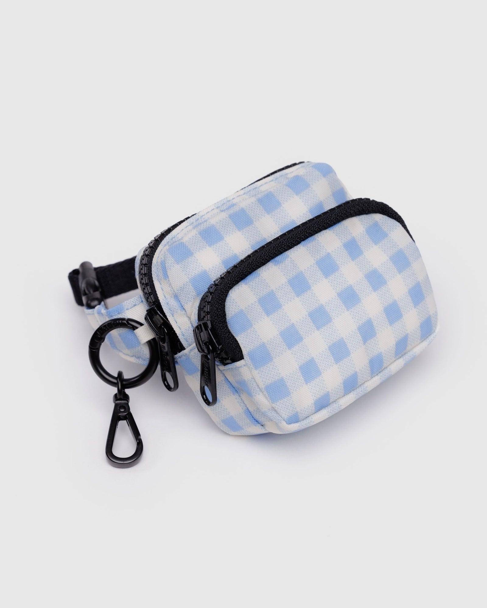 Fanny Pack Charm - Light Blue Gingham - Daily Pack