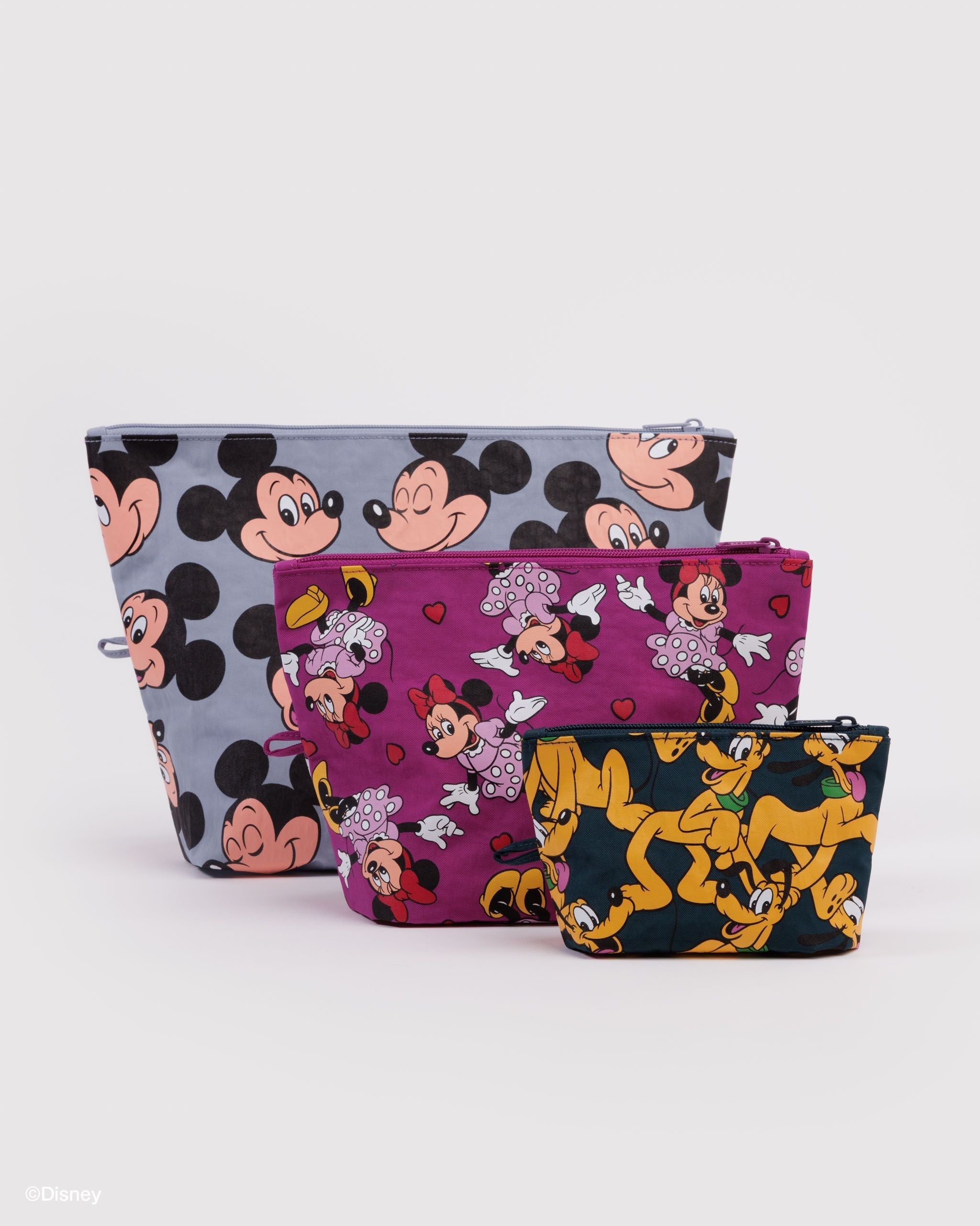 Go Pouch Set - Mickey, Minnie, & Pluto - Quick Setup
