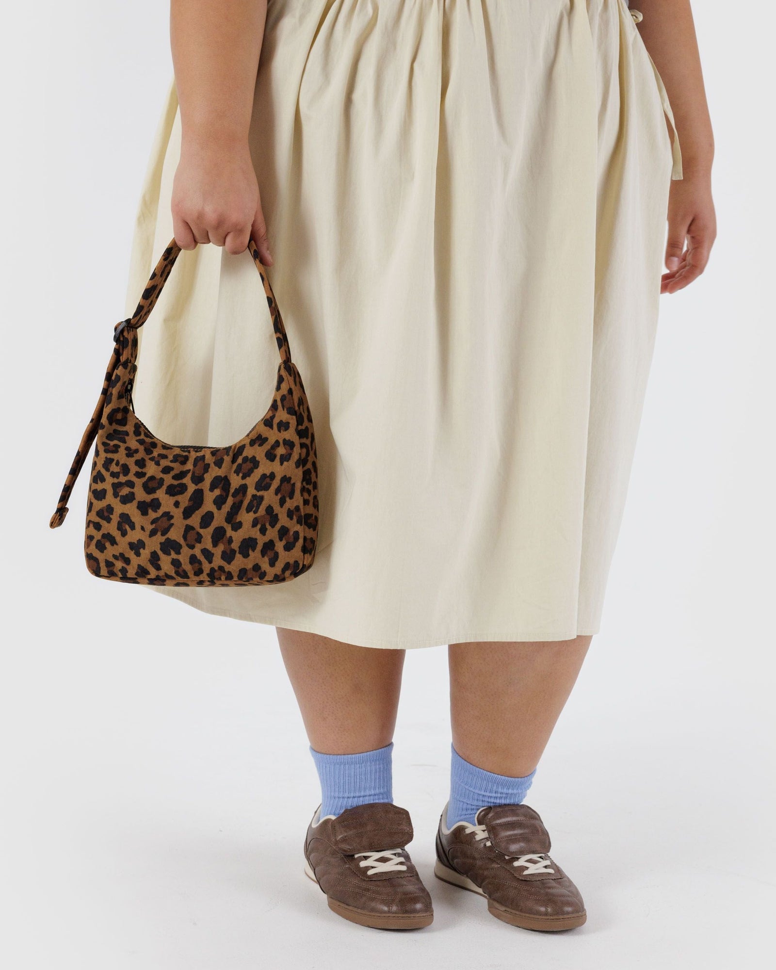 Mini Nylon Shoulder Bag - Leopard - Easy Store