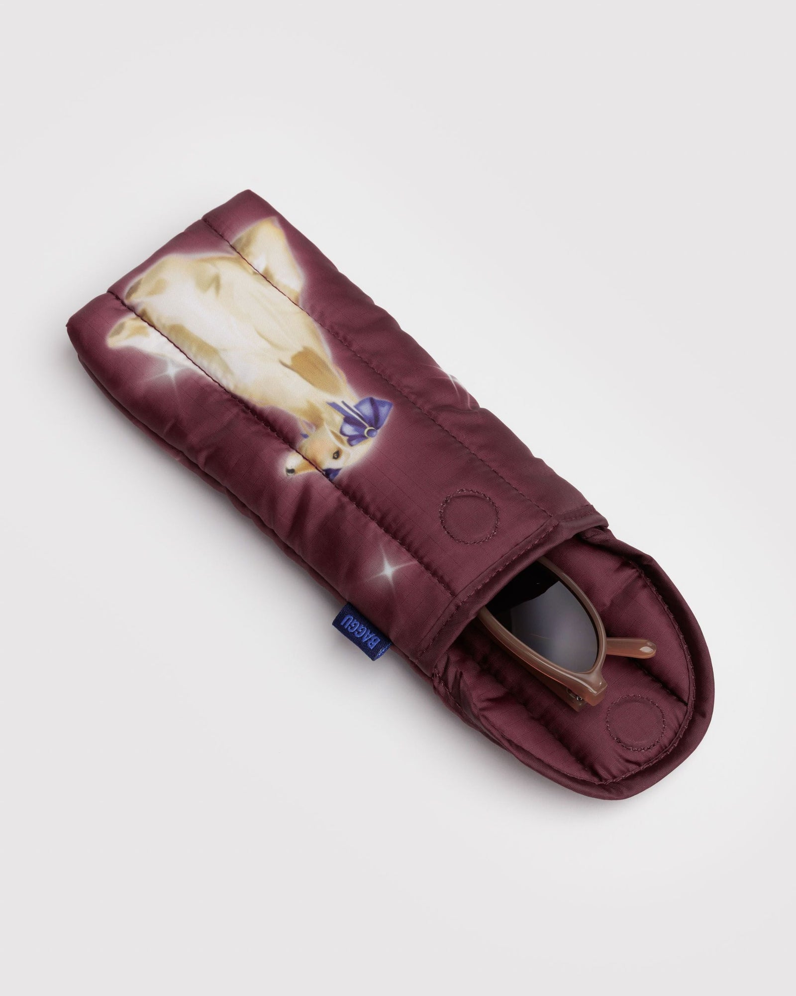 Puffy Glasses Sleeve - Fancy Dogs - Quick Setup