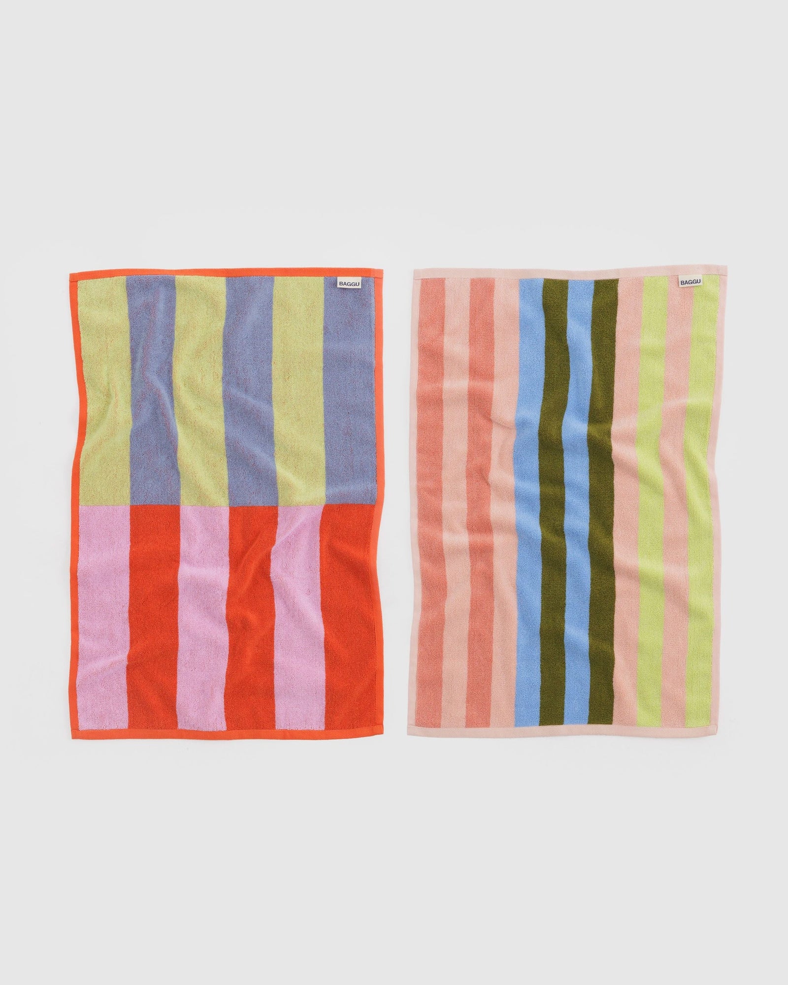 Hand Towel Set of 2 - Pool Stripe Mix - Daily Set