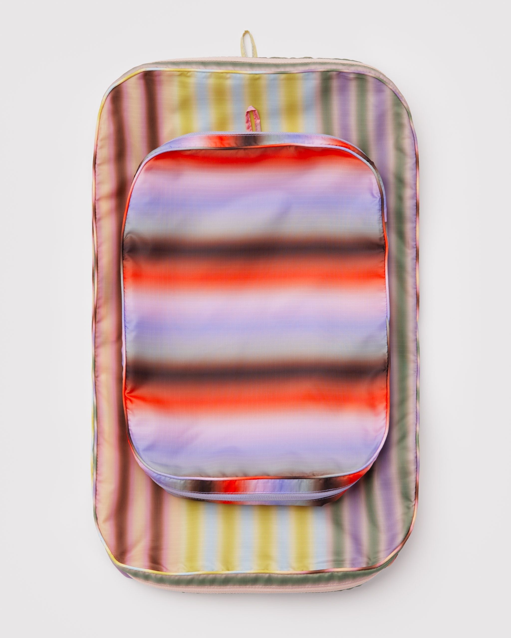 Large Packing Cube Set - Gradient Stripes - Simple Hold