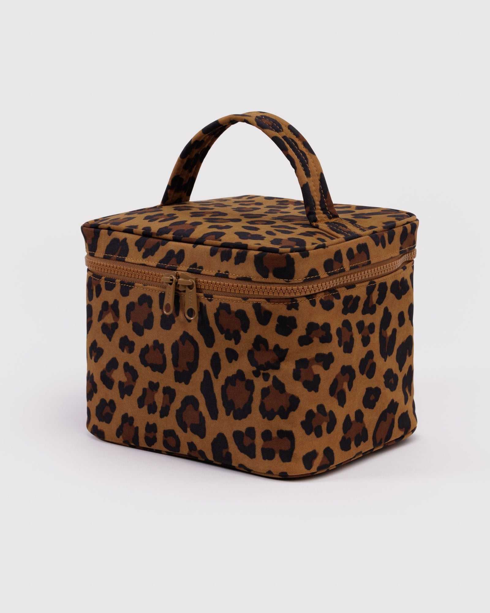 Large Cosmetic Case - Leopard - Easy Stow