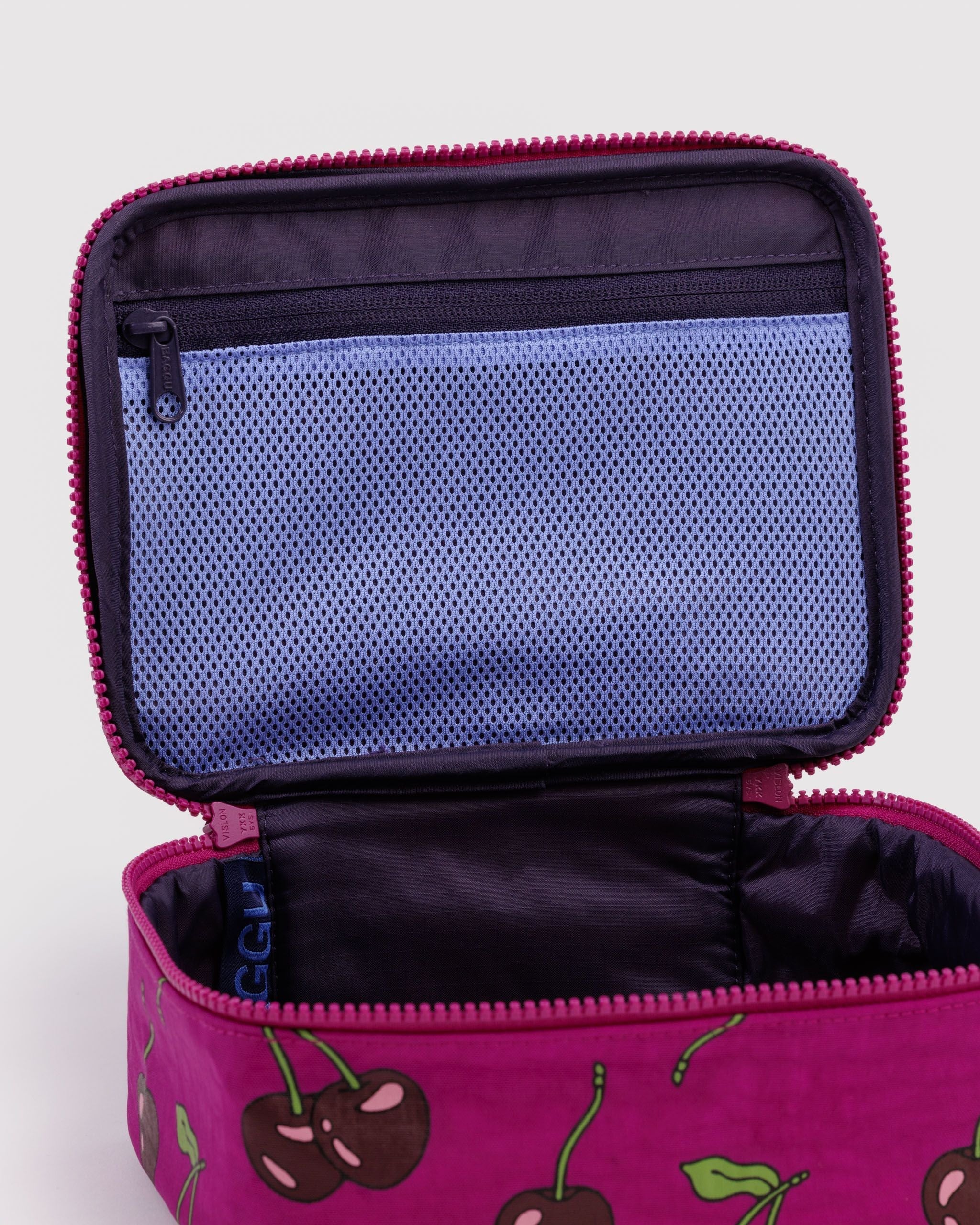 Small Cosmetic Case - Cherries - Daily Carry