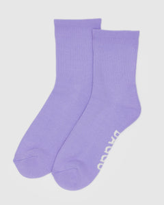 Ribbed Sock - Wisteria - Quick Setup
