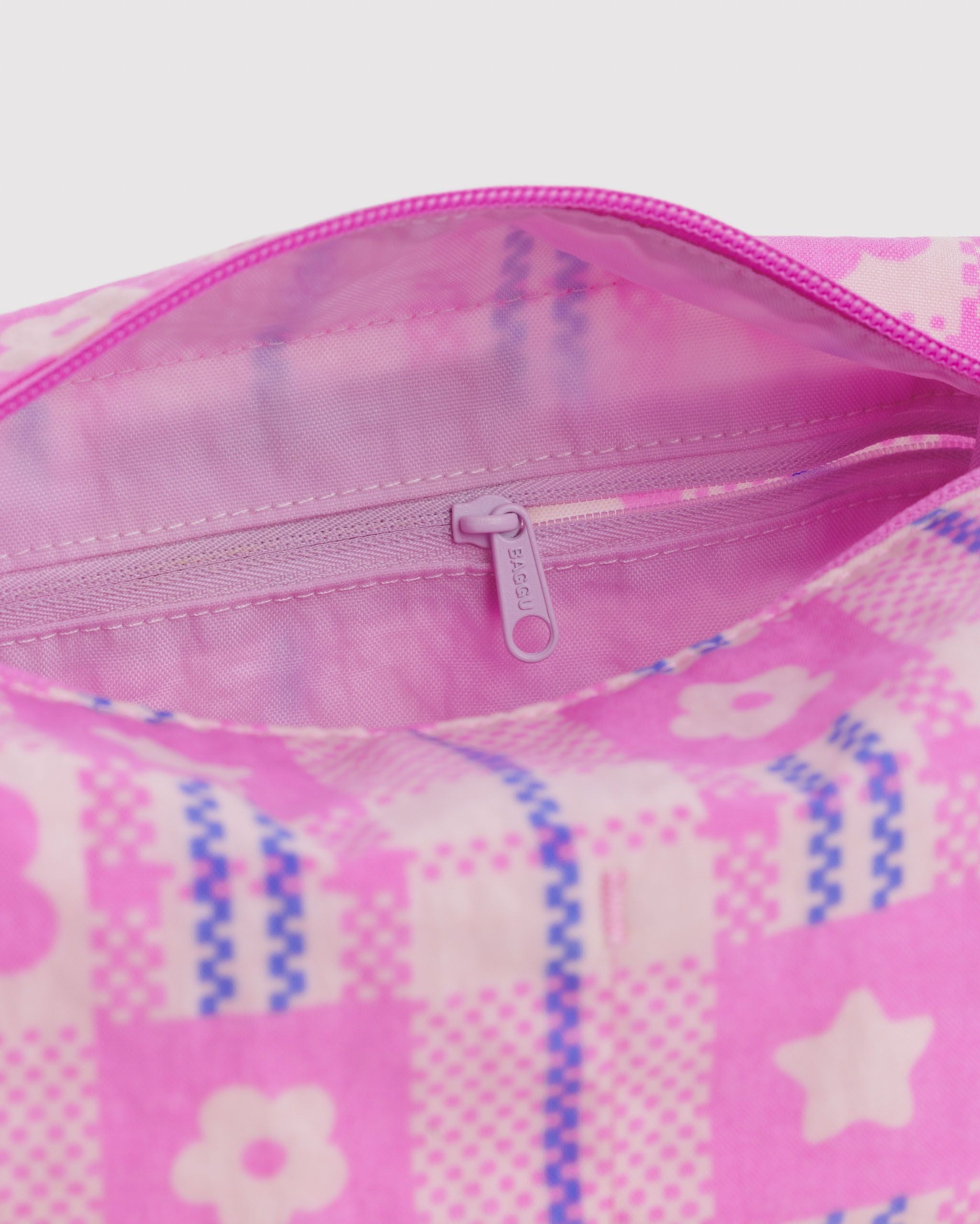 Dopp Kit - Market Plaid Pink - Travel Edit