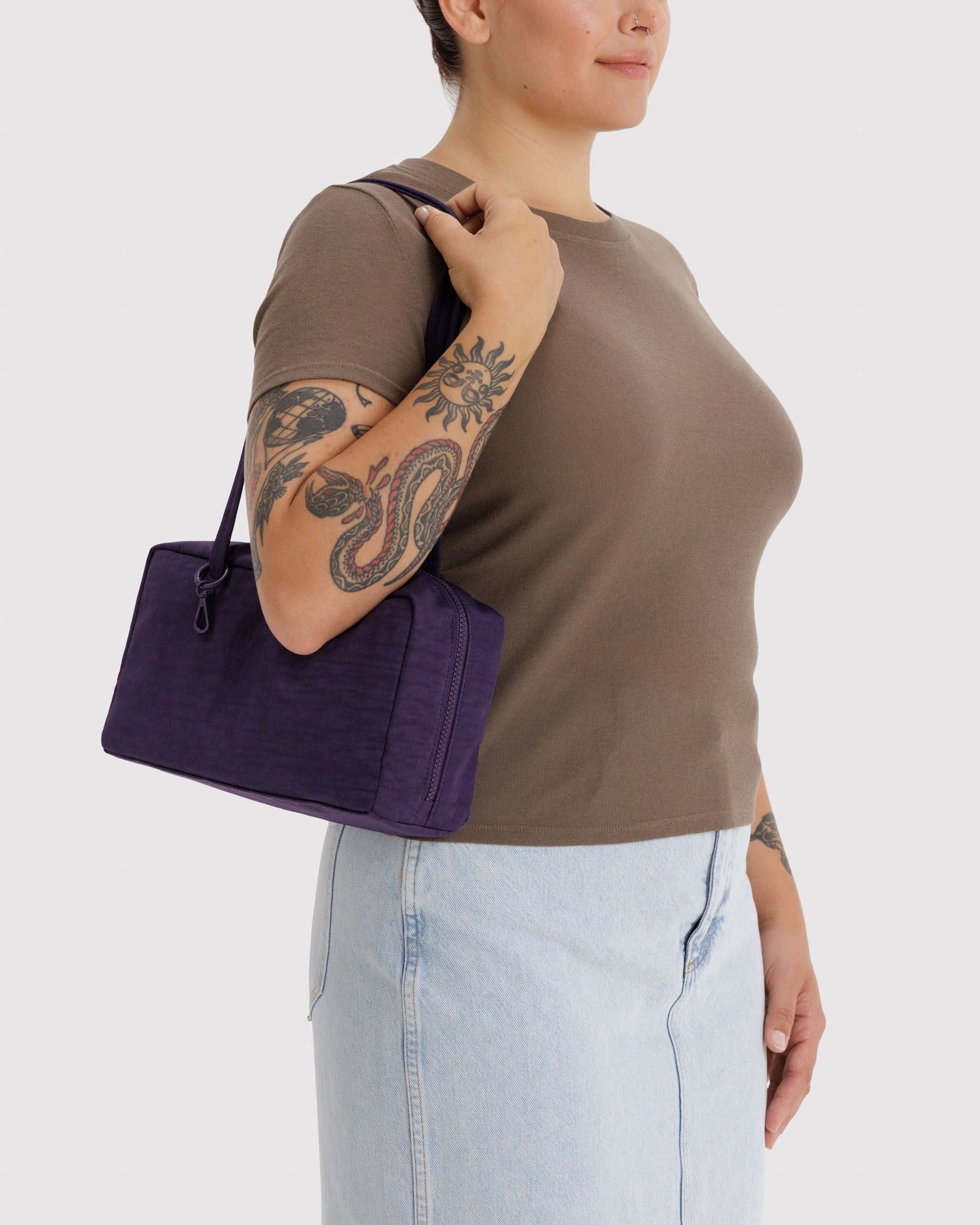Nylon Bowler Bag - Fig - Ready Carry