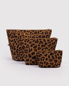 Go Pouch Set - Leopard - Light Storage