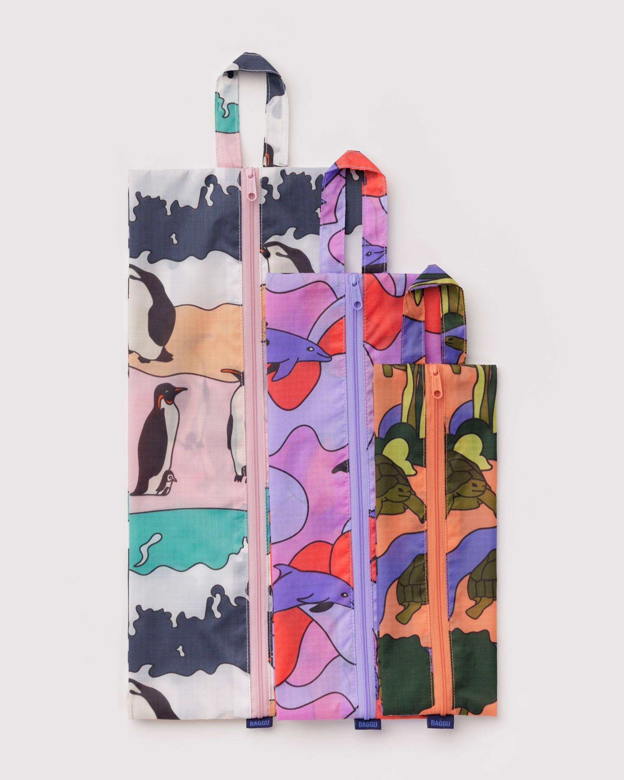 3D Zip Set - Vacation Animals - Home Hold