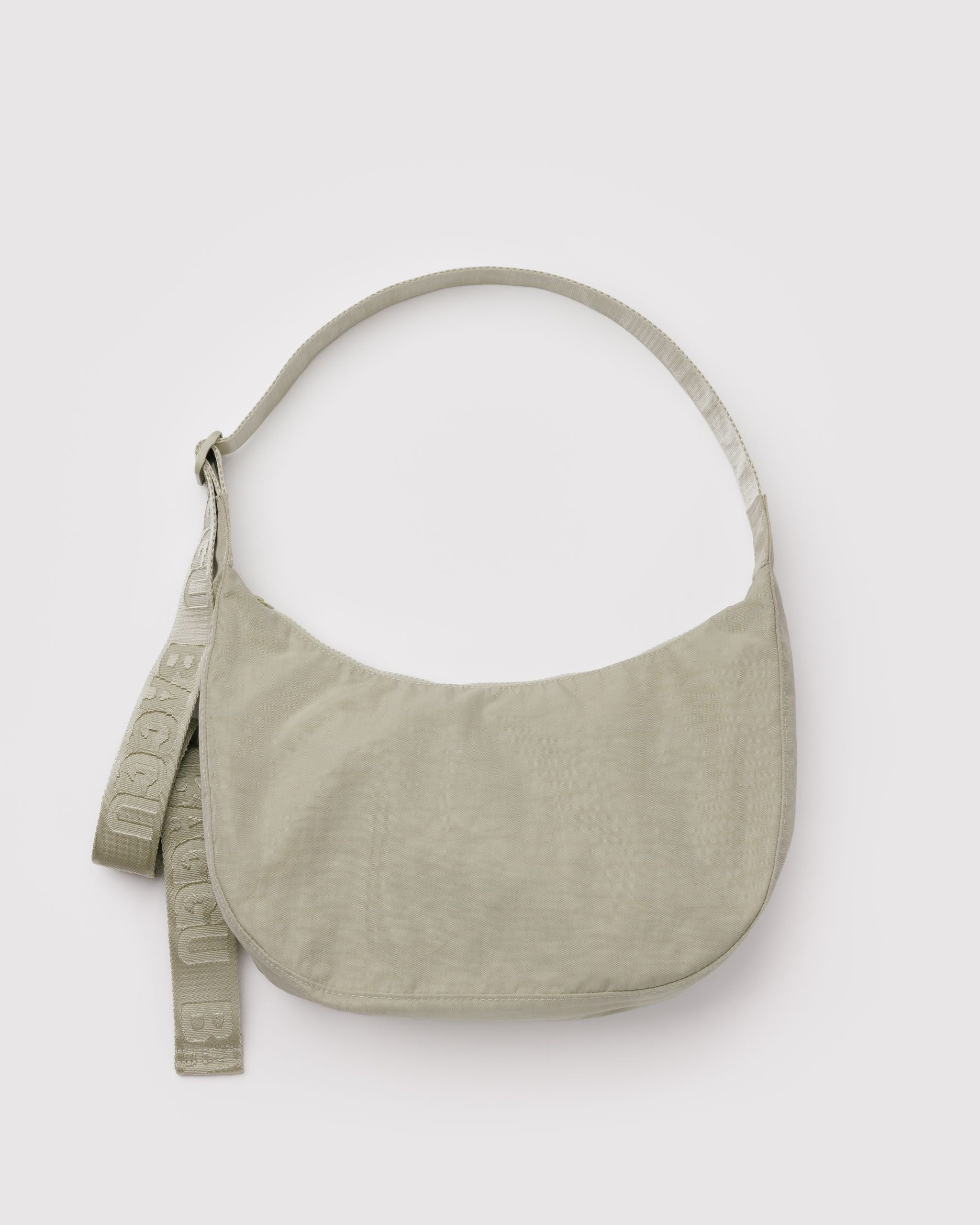 Medium Nylon Crescent Bag - Celadon - Daily Scent