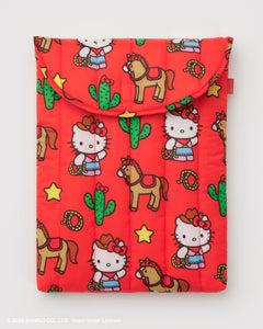 Puffy Laptop Sleeve 16" - Hello Kitty Western - Easy Store