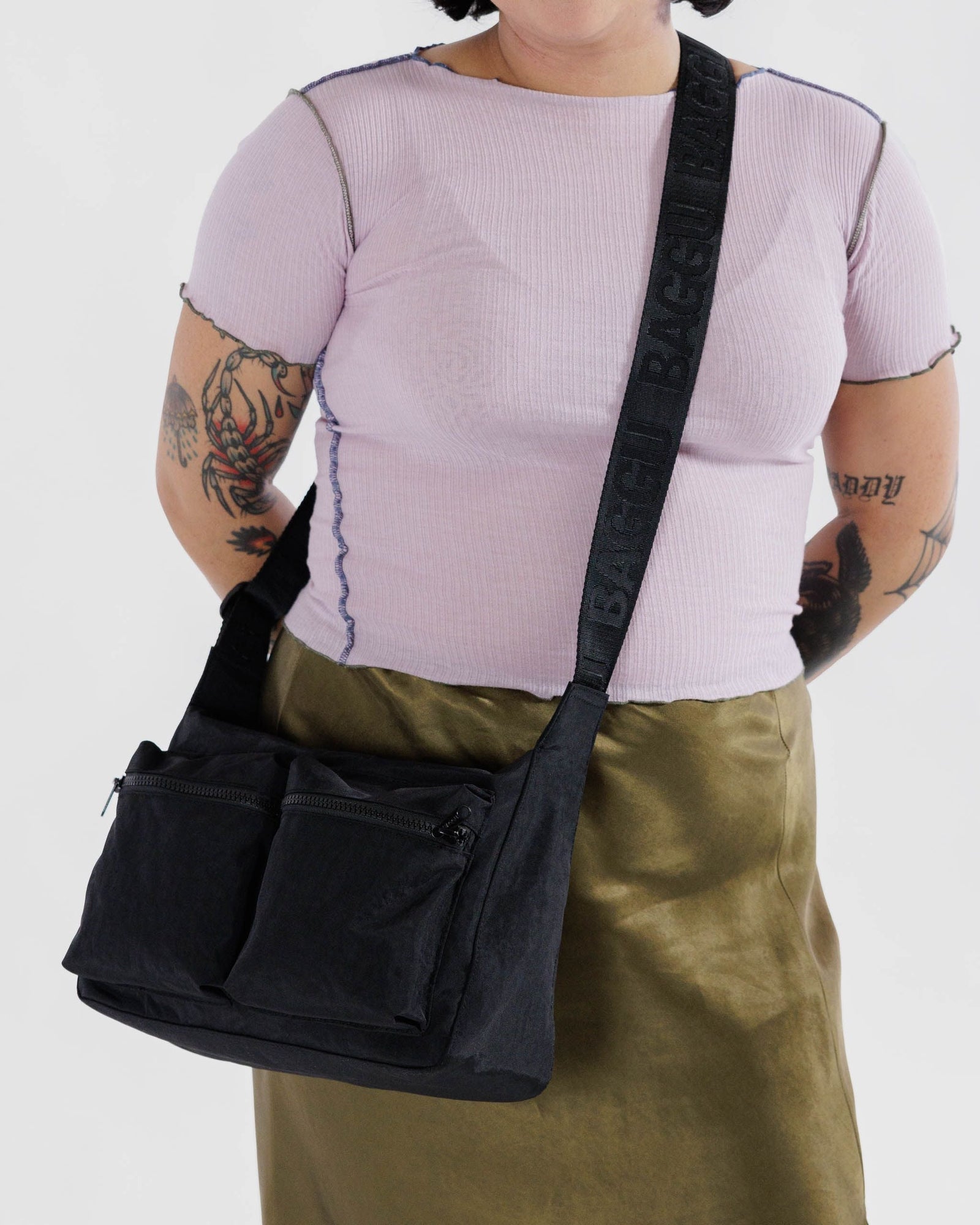 Medium Cargo Crossbody - Black - Home Hold