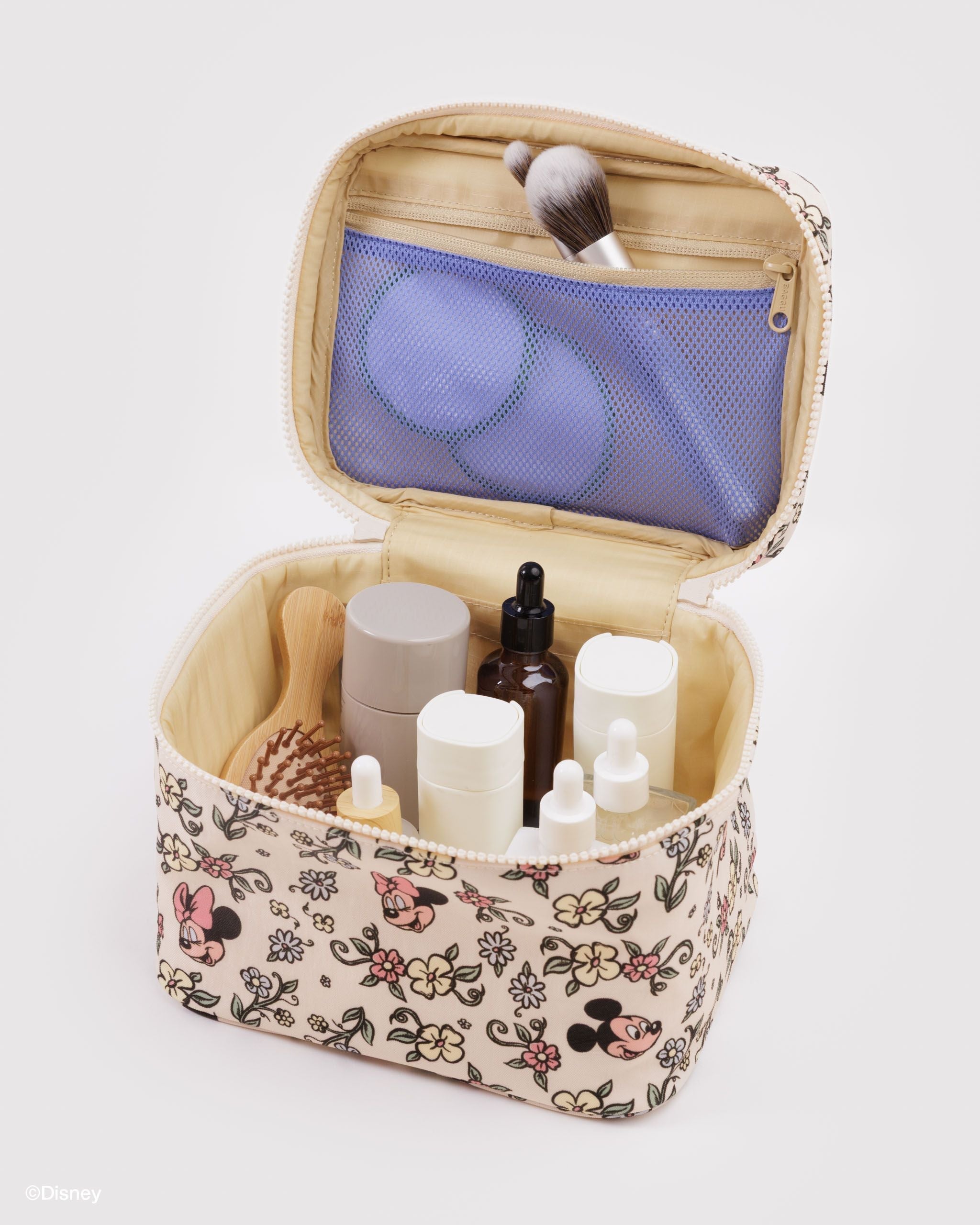 Large Cosmetic Case - Storybook Floral - Light Storage
