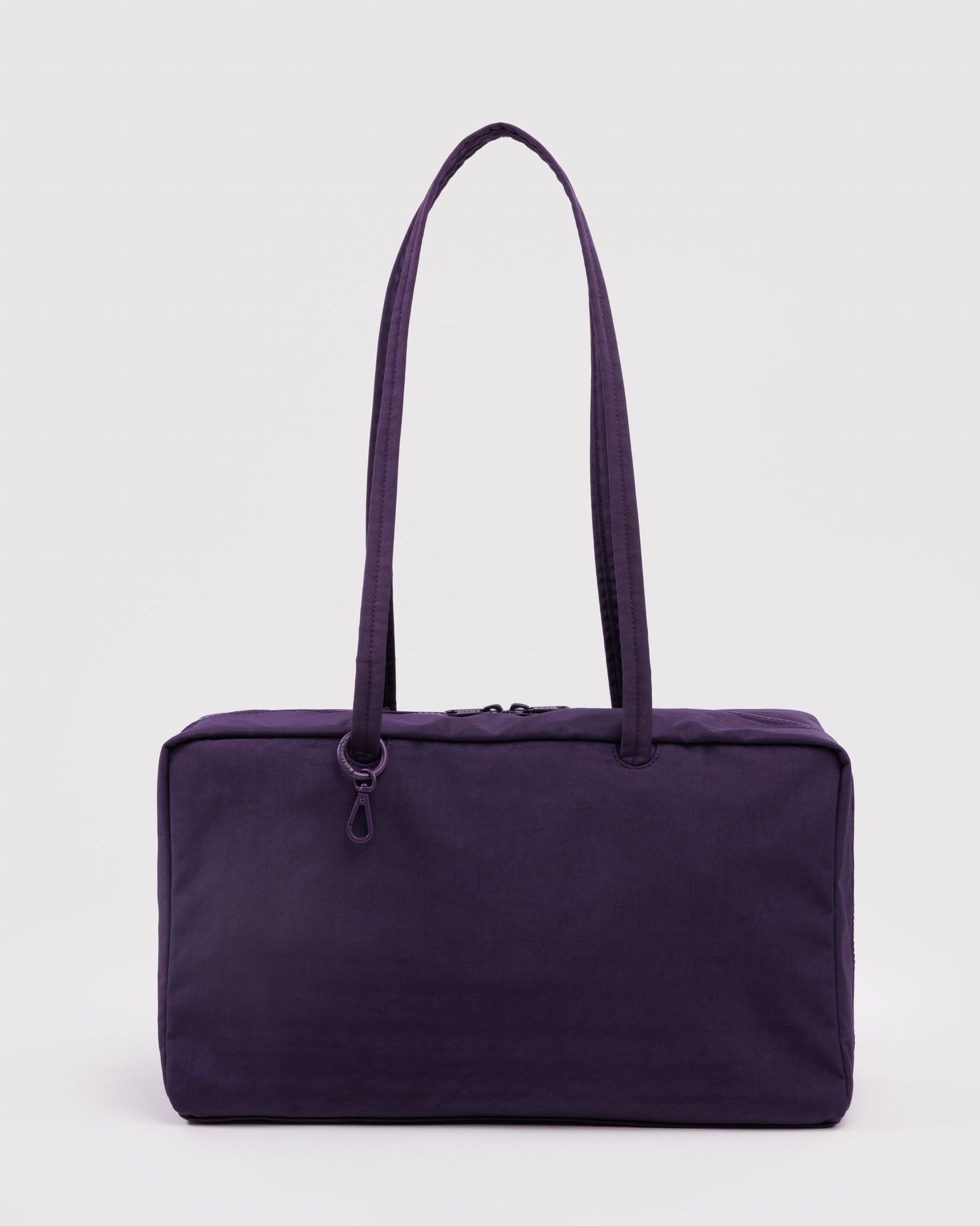Medium Nylon Bowler Bag - Fig - Simple Hold
