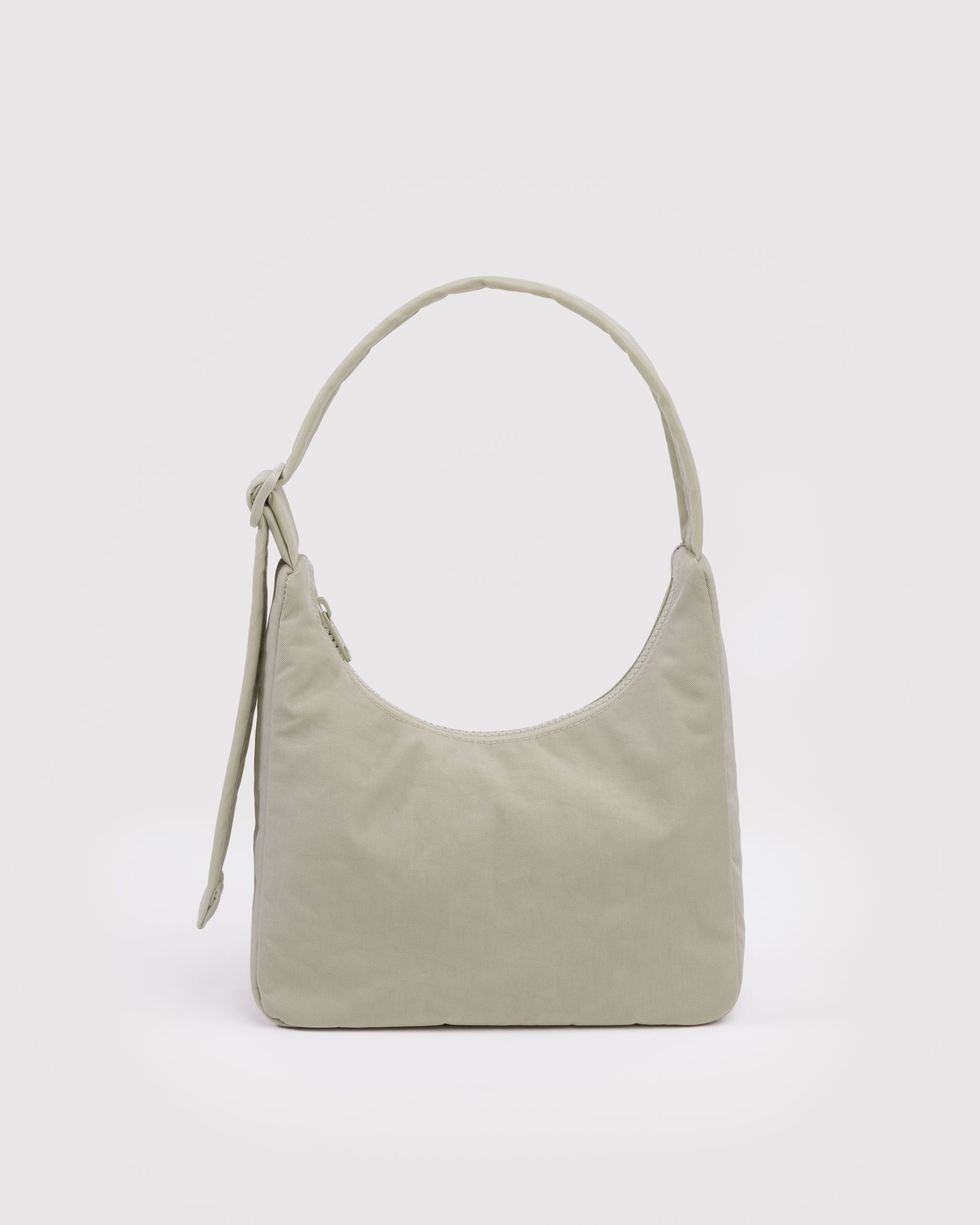 Mini Nylon Shoulder Bag - Celadon - Easy Stow