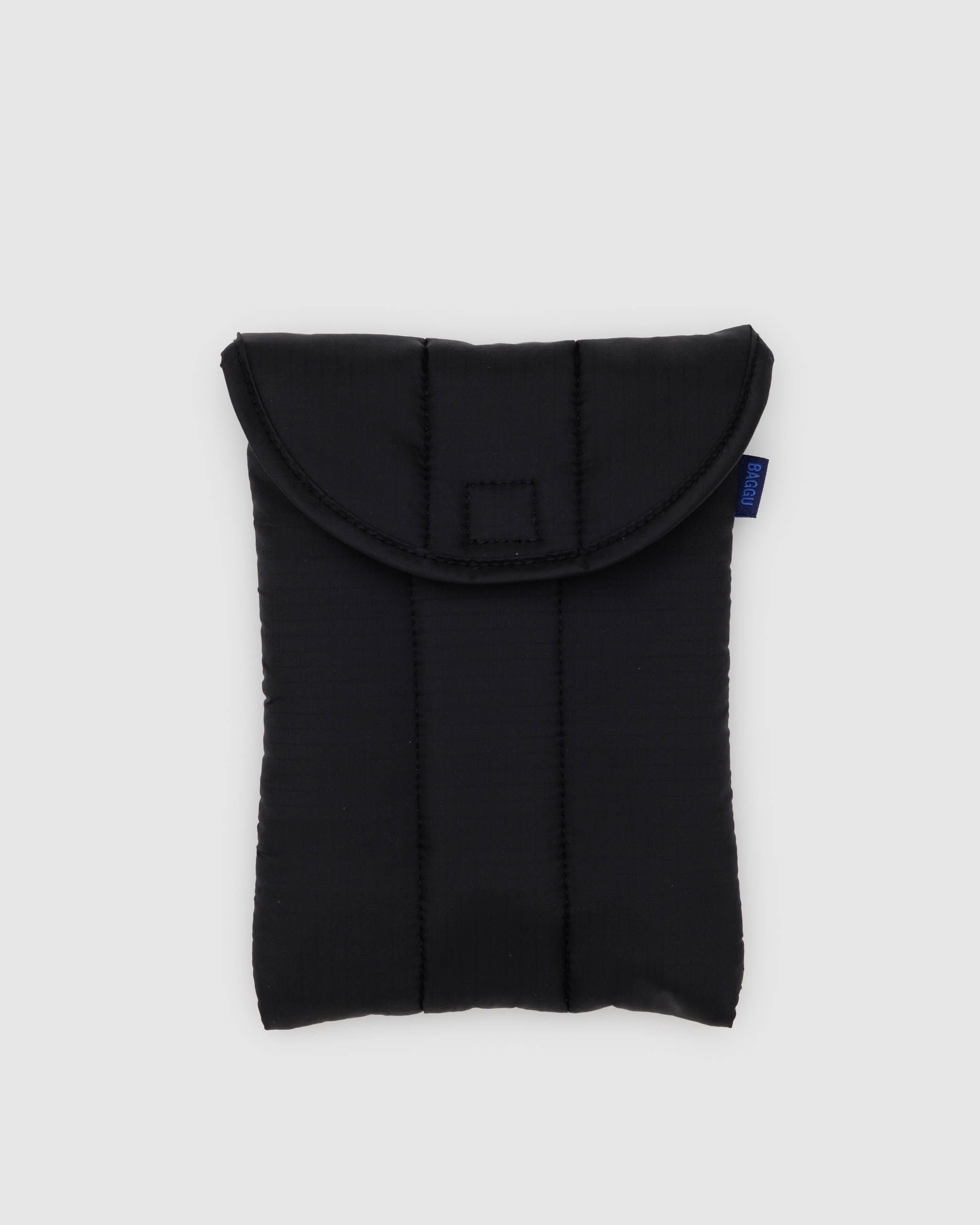 Puffy Tablet Sleeve - Black - Smooth Support