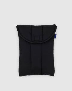 Puffy Tablet Sleeve - Black - Smooth Support