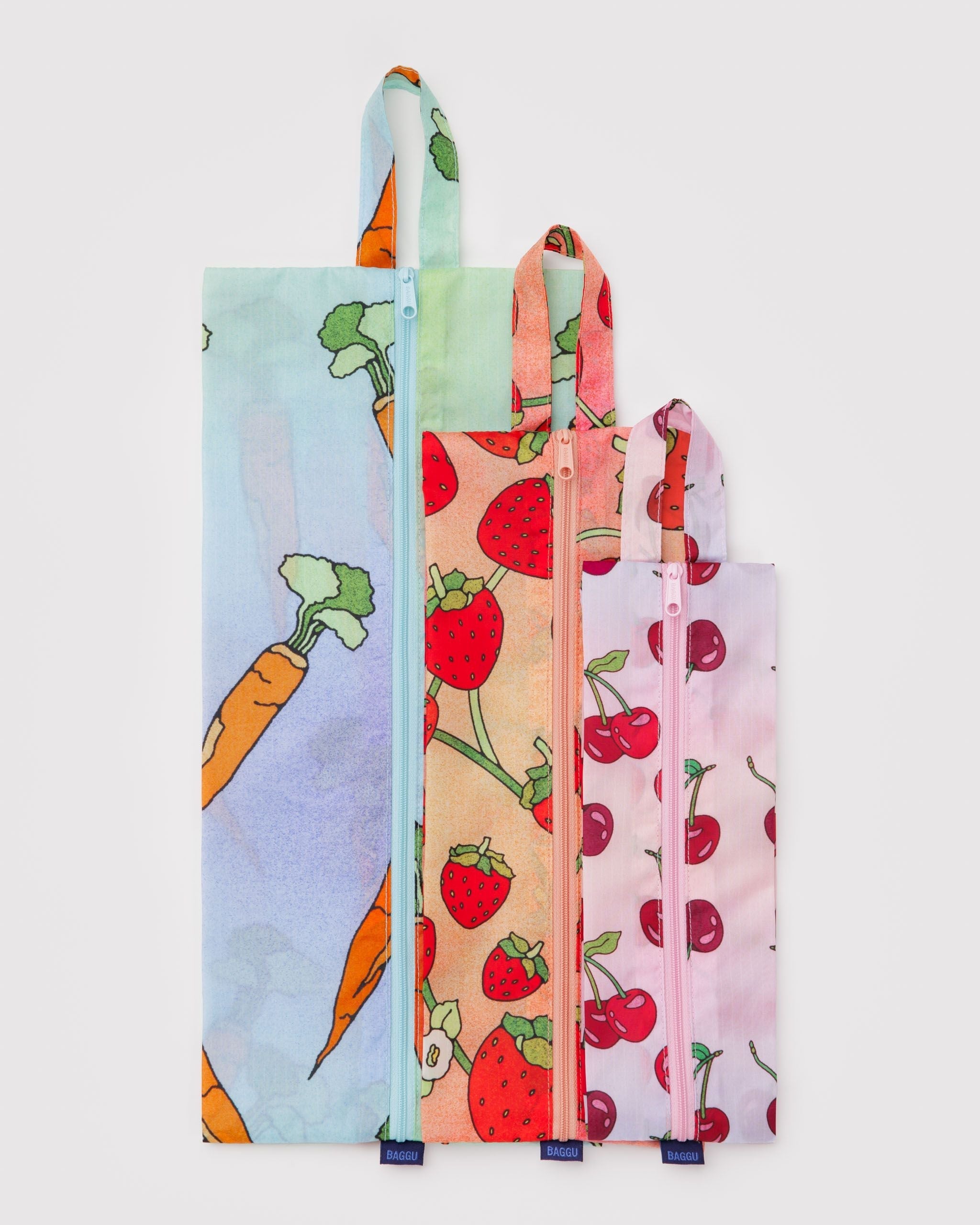3D Zip Set - Carrots & Berries - Easy Stow