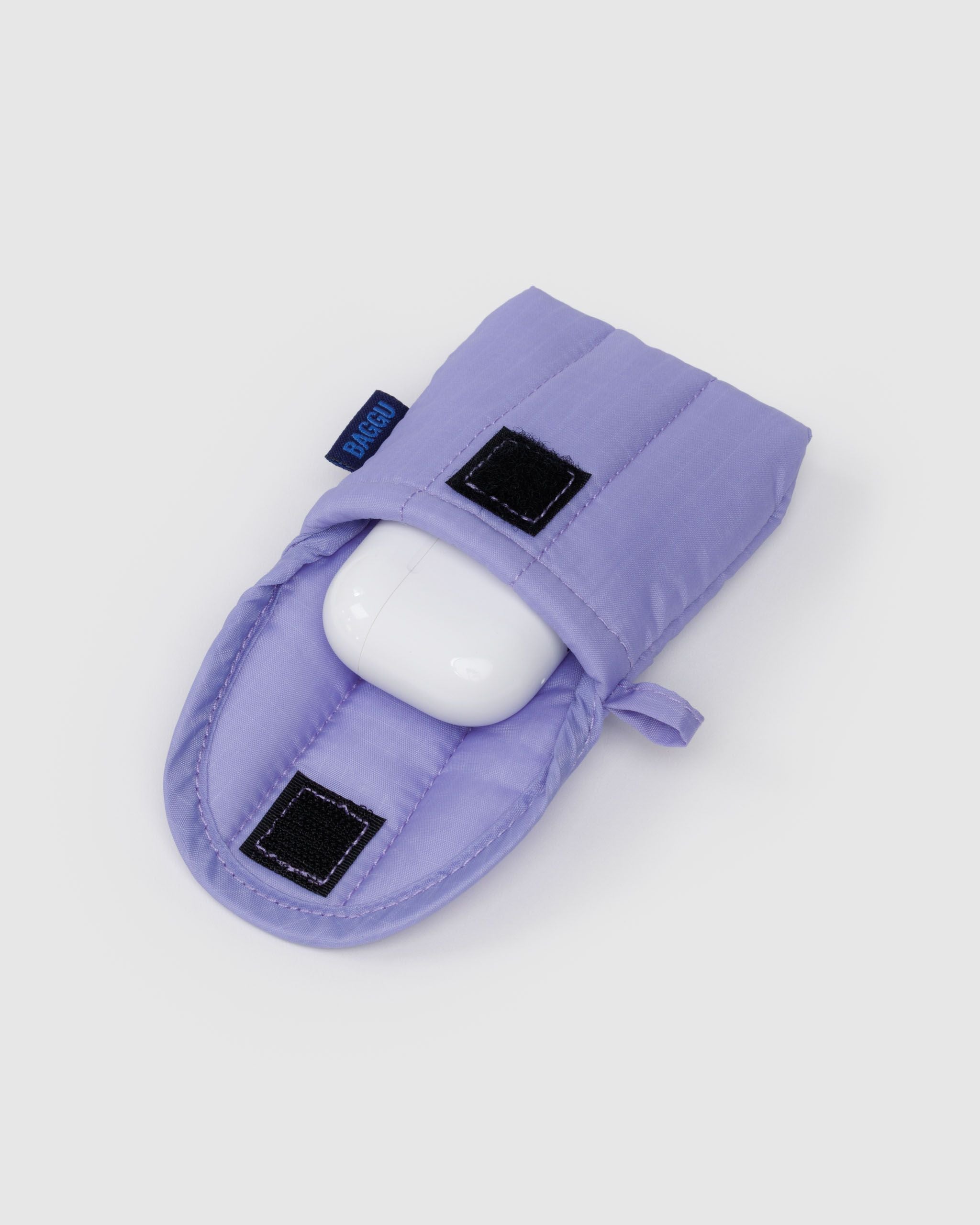 Puffy Earbuds Case - Wisteria - Light Storage