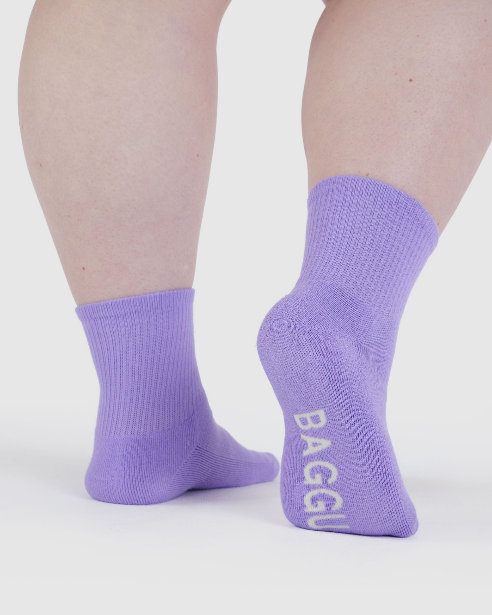 Ribbed Sock - Wisteria - Quick Setup