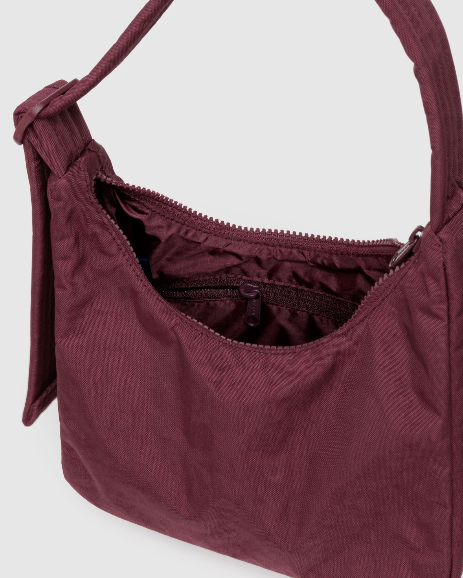 Mini Nylon Shoulder Bag - Mahogany - Daily Pack